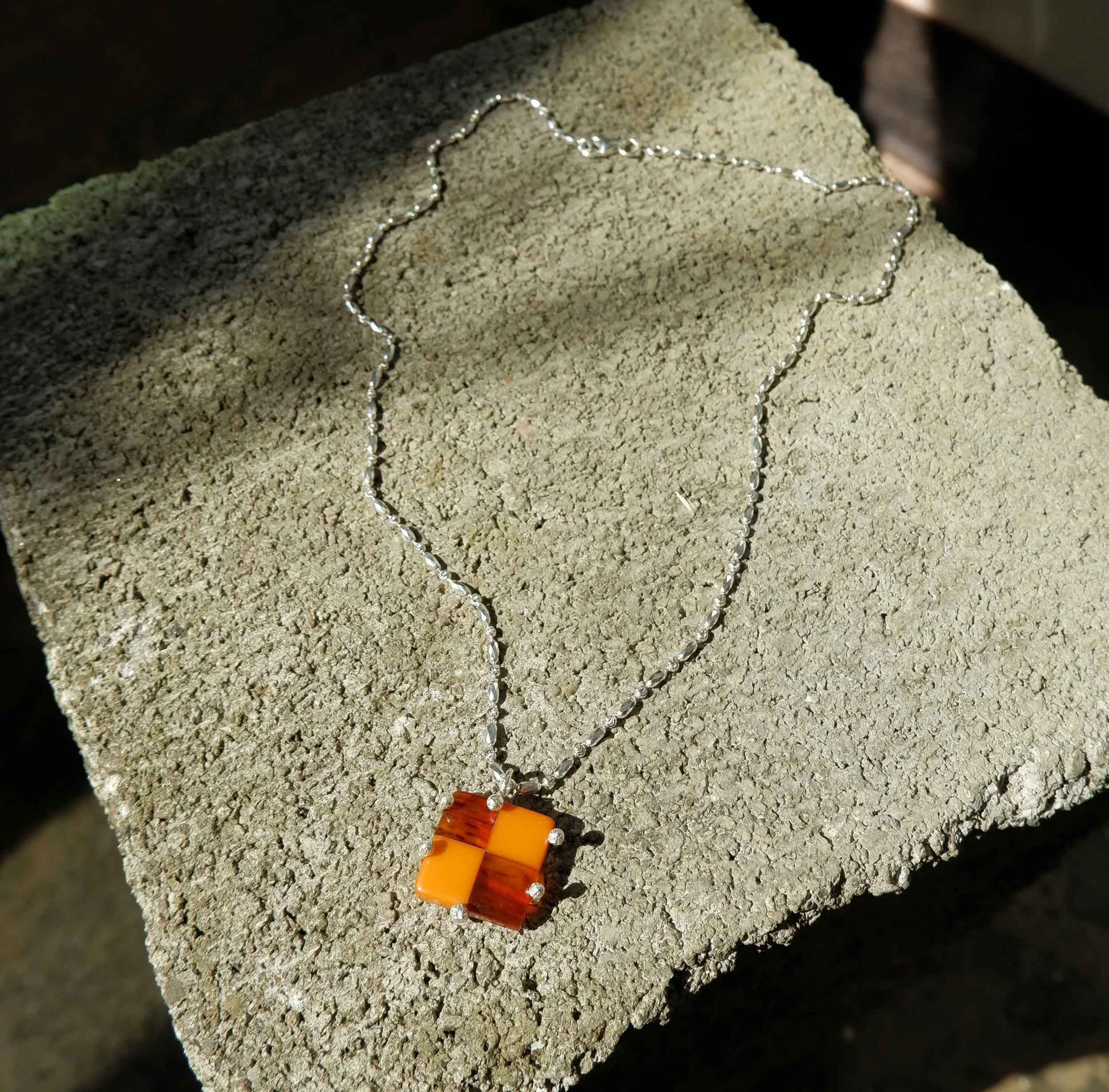 Butterscotch Bakelite Necklace