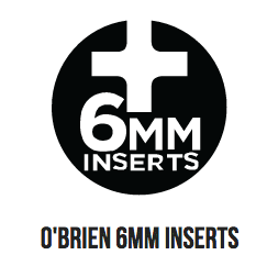 All O’Brien wakeboards are equipped with industry standard 6 millimeter inserts so if TSA loses your hardware or it falls off the dock… Borrow some from your buddy and keep shredding.