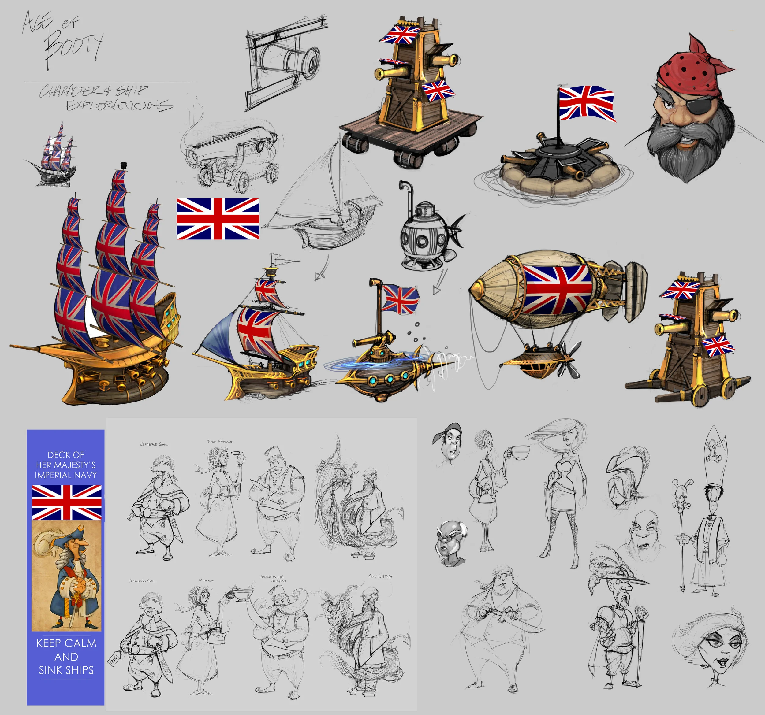 Character and Units Explorations