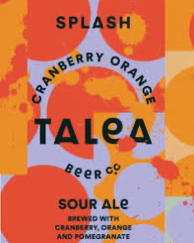 Splash in to the weekend with this tart wonder from @taleabeer 💦 Cranberry Orange Splash now on draft! &ldquo;Tart and slightly salty, CRAN ORANGE Splash has the tangy profile of cranberries with a juicy base of cara cara oranges.&rdquo; 🍻