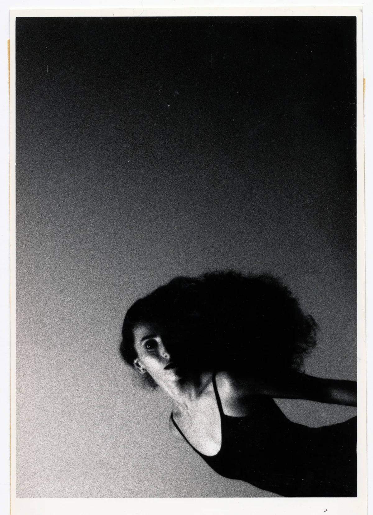 Jacque Flying35mm silver print.  © Jud Burgess  1987