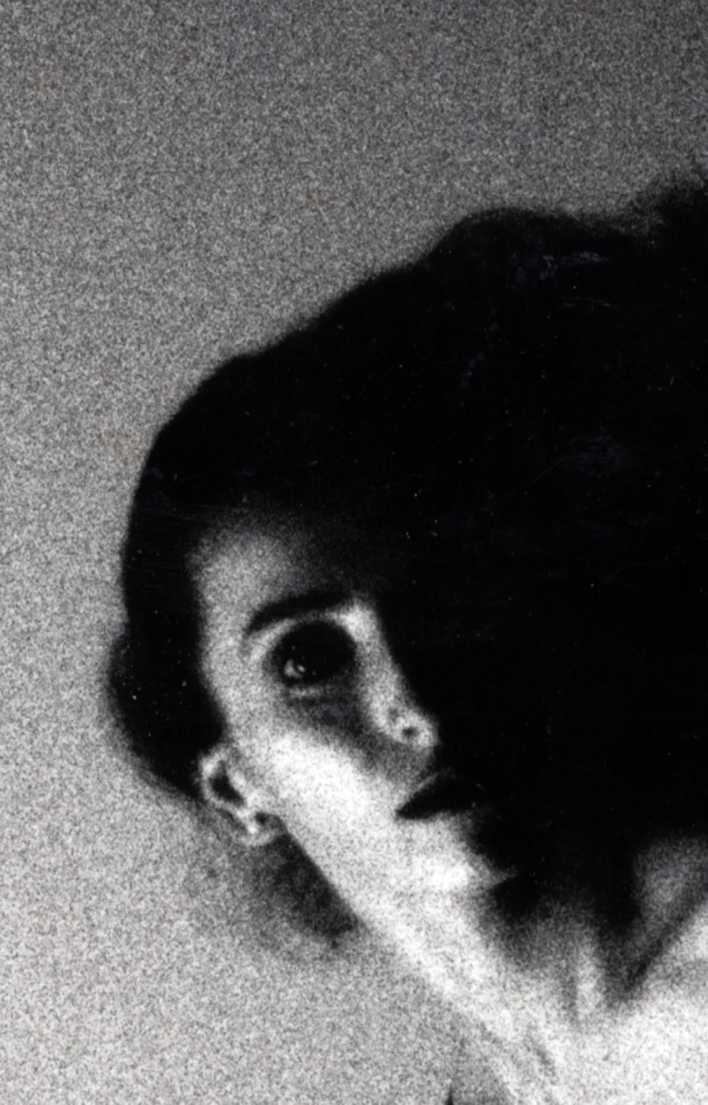 Jacque Flying  (strong detail)35mm silver print.  © Jud Burgess  1987