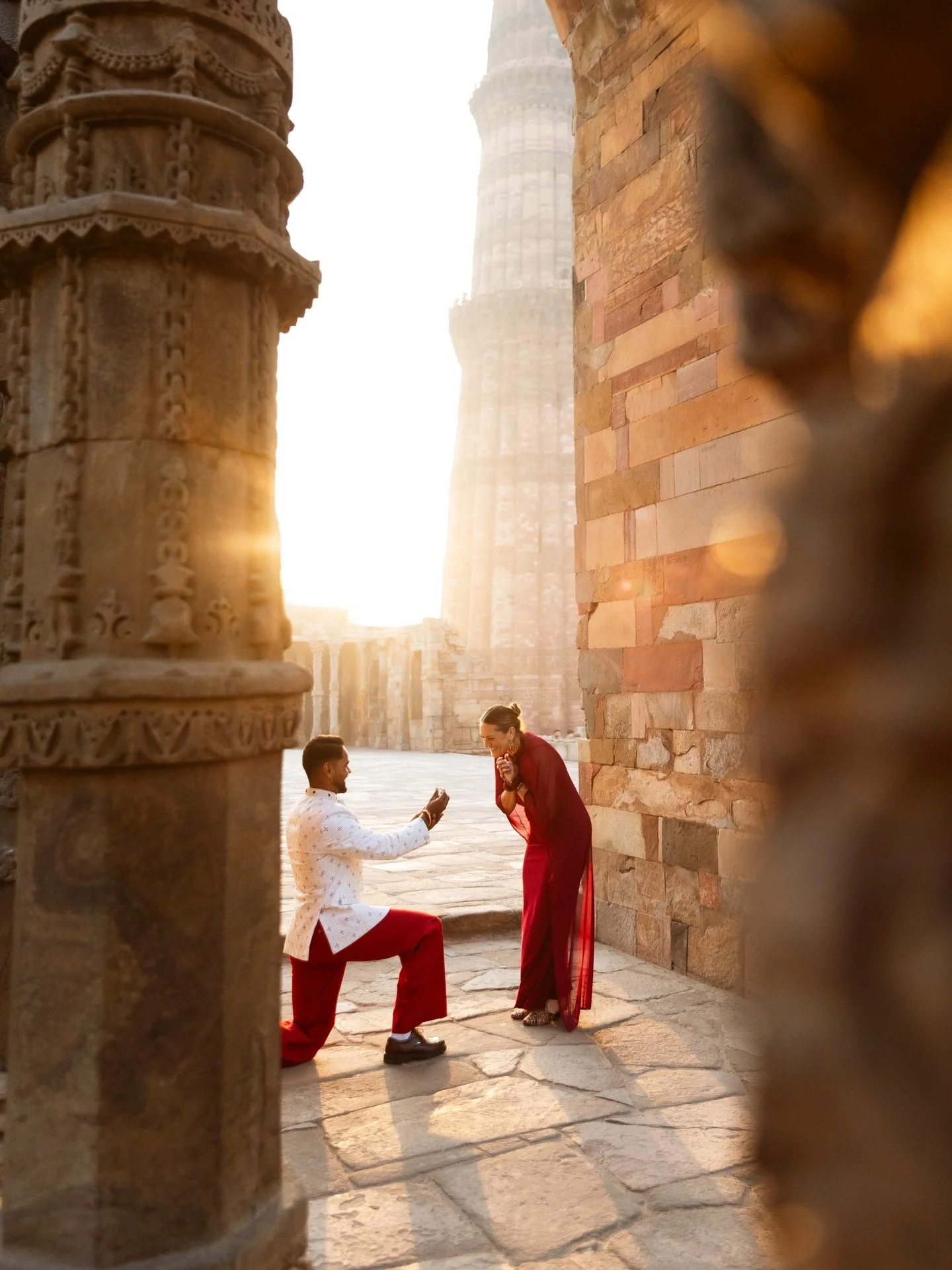 Love is patient. Love is kind 🕊️
The best part of my recent trip to India? 
Photographing my best friends proposal. 
Getting to see her so well loved is the best part. 
For all the years we&rsquo;ve talked about if and when it&rsquo;ll happen 
&amp;