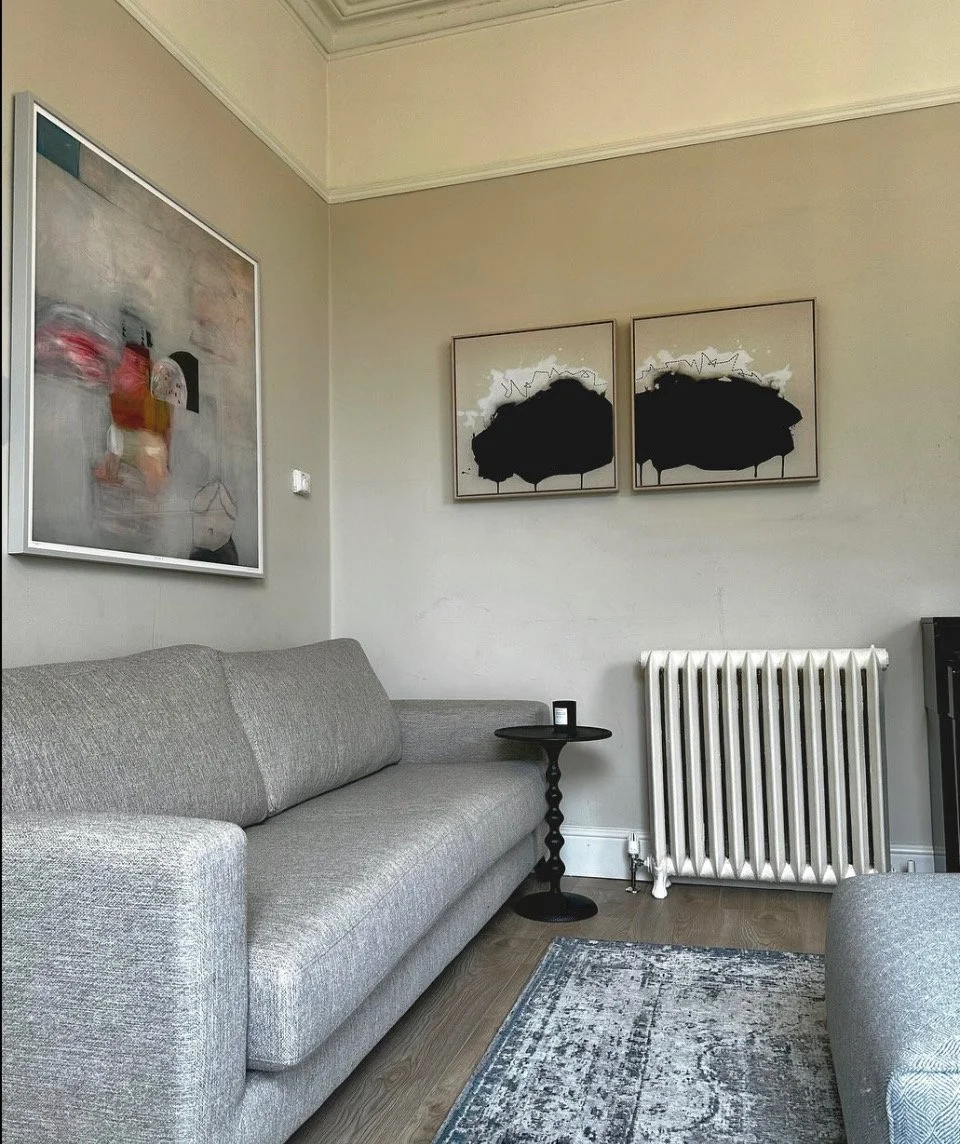 'Cloud Gazing I&II' Paula McGurdy Client House 2.jpg