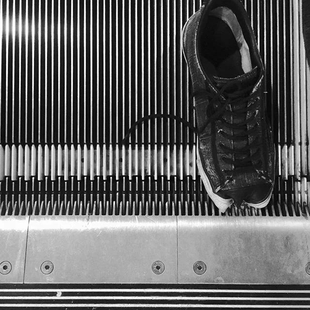 That time you are in a rush and the shoe gets permanently stuck just minutes before New Years