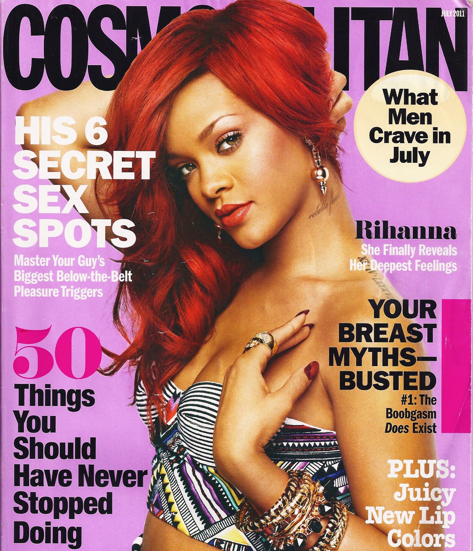 SEXY SLANG IN COSMOPOLITAN MAGAZINE