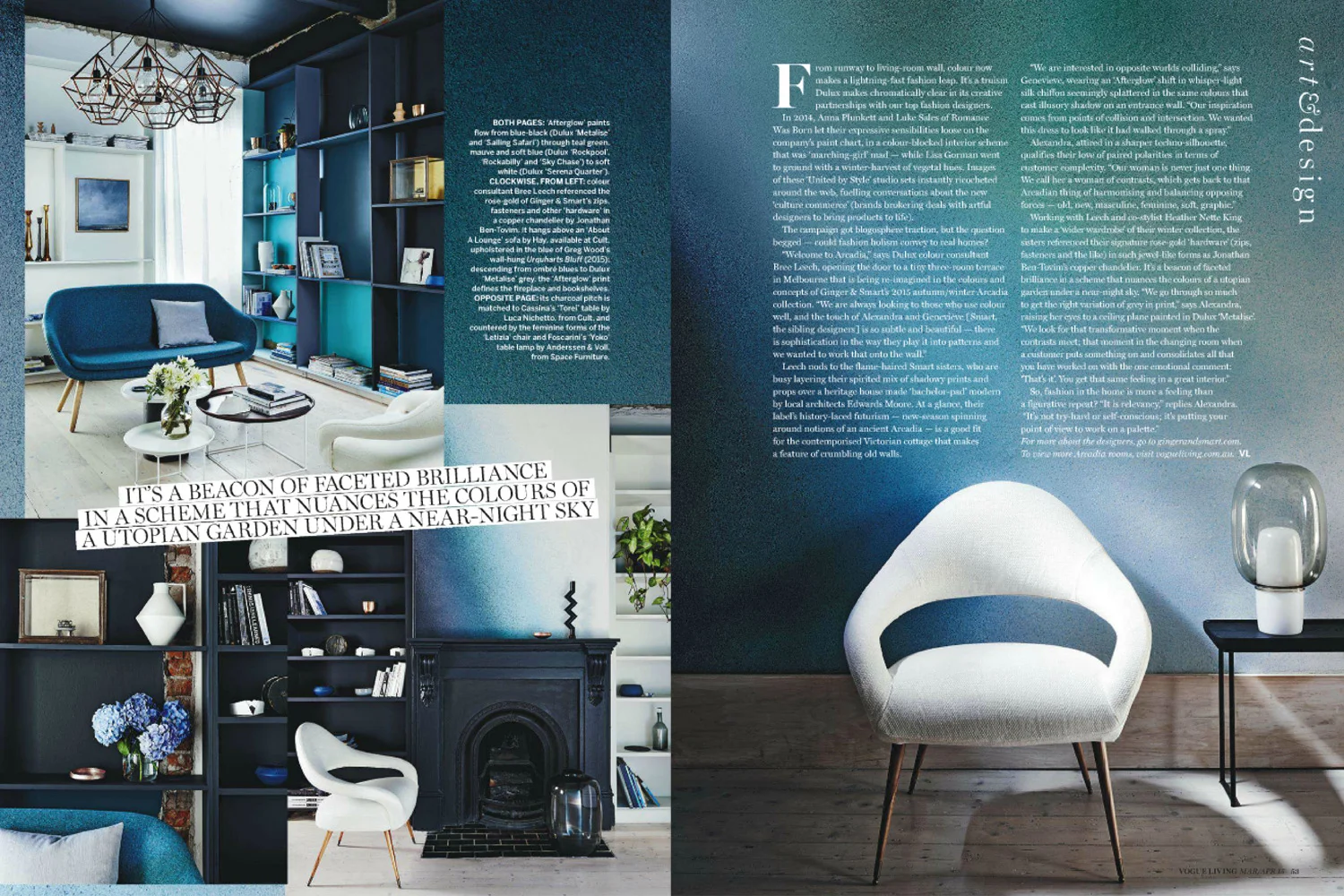 Client Dulux | Photographer Lisa Cohen | Stylists Heather Nette King & Bree Leech