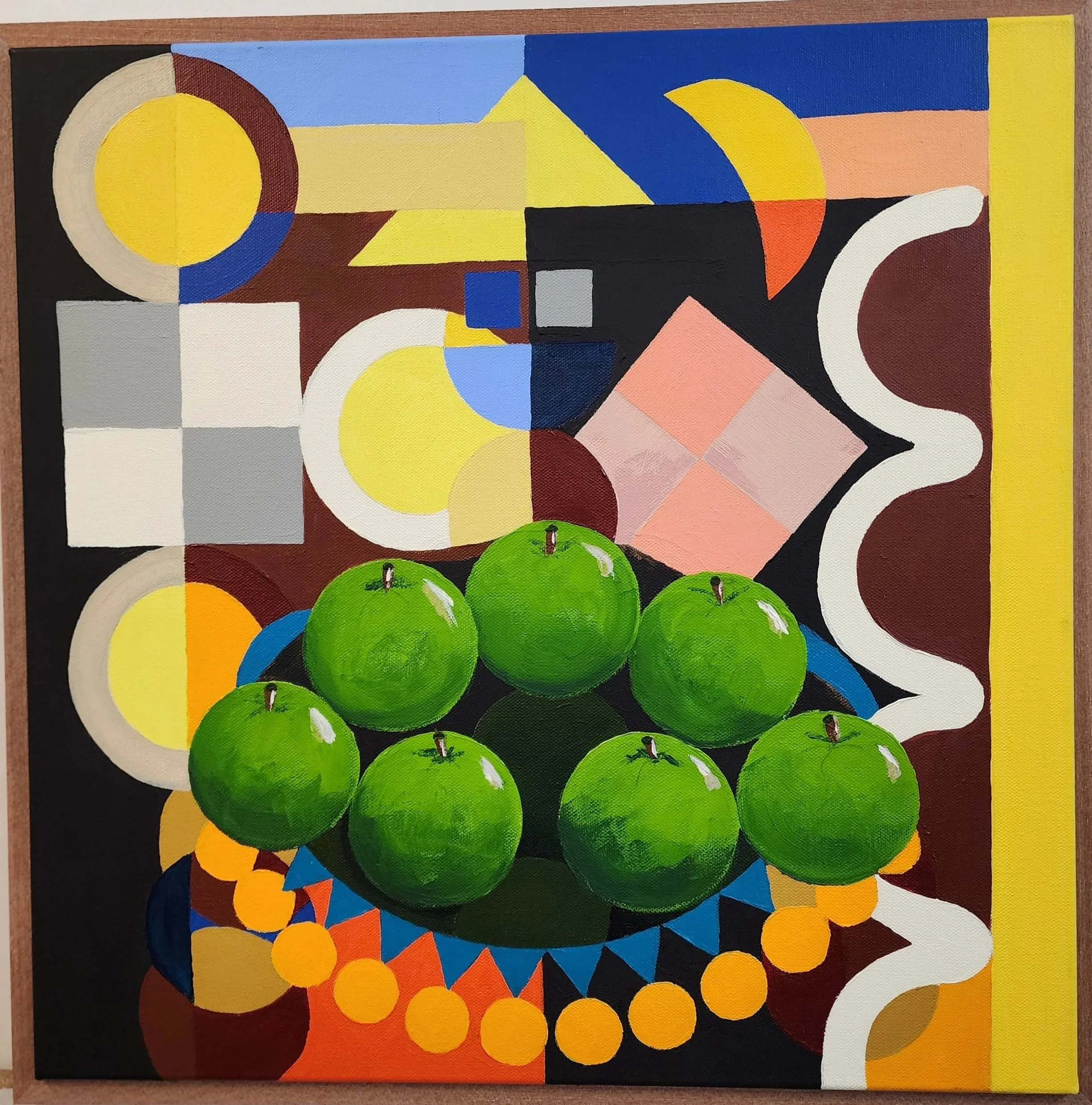 Seven Green Apples