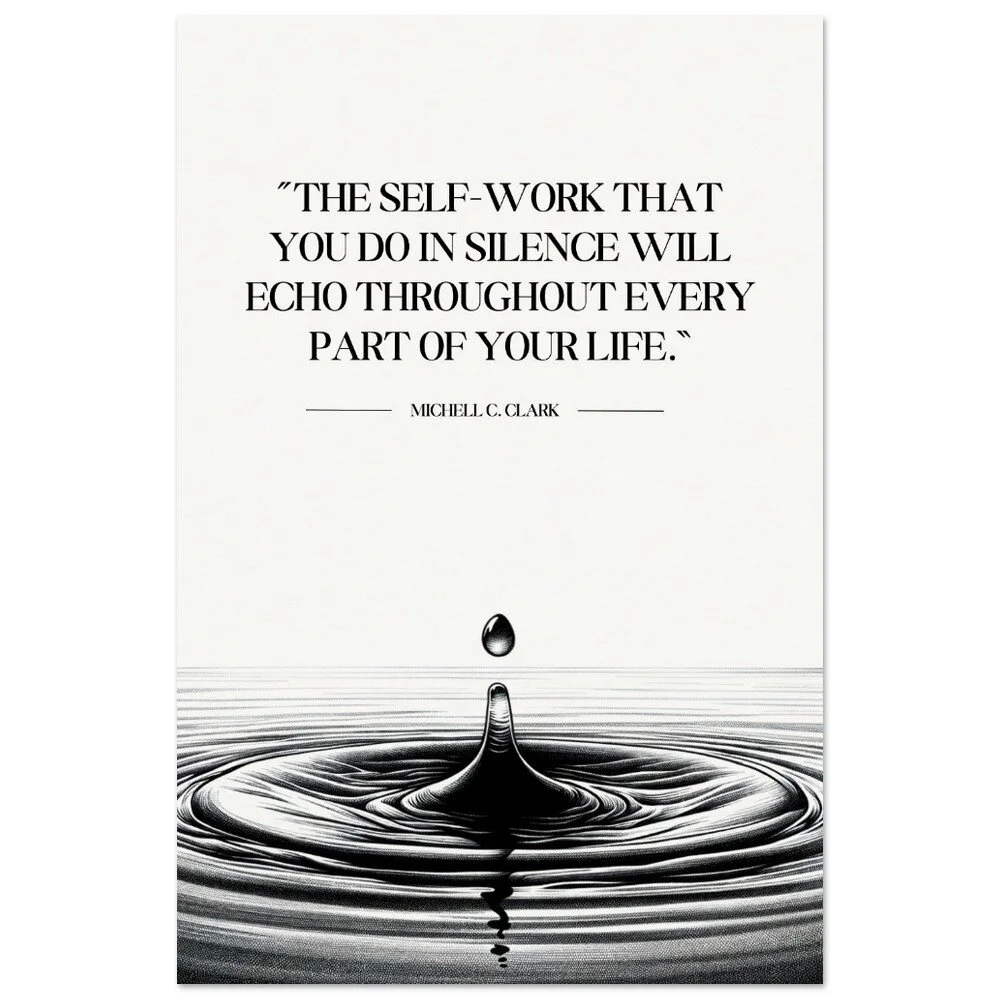 "Work In Silence" Poster