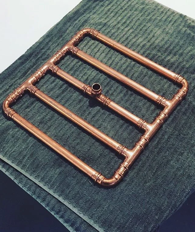 Custom made outdoor shower by @iplumbsolutions 🚿