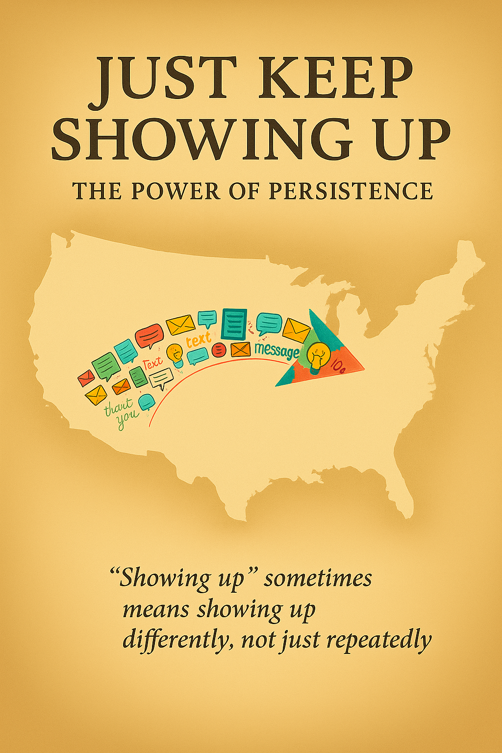 Just Keep Showing Up E-Book