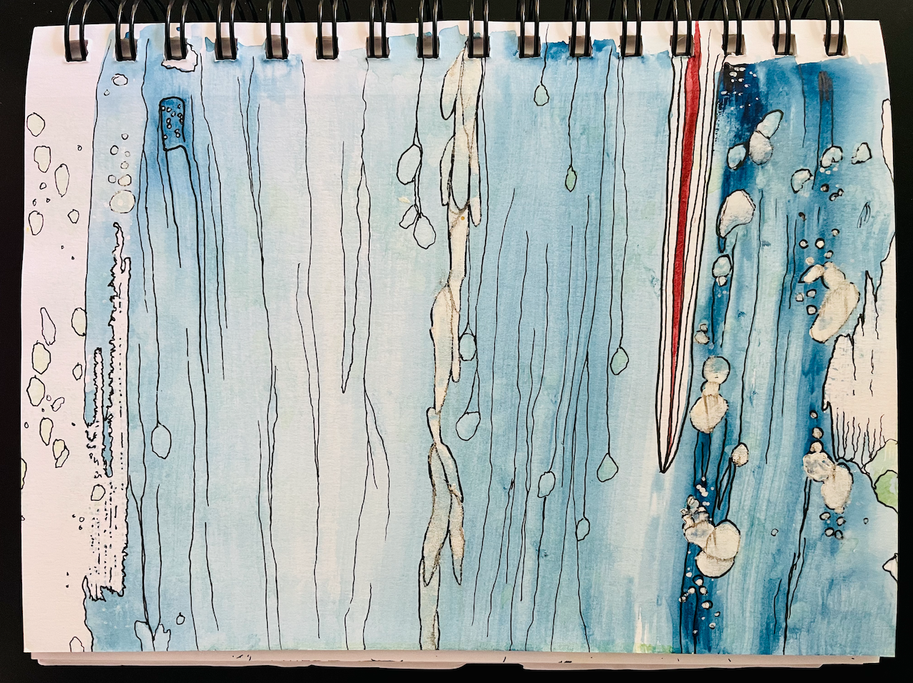 Discover the colorful world of watercolor painting and mindful art journaling, learn what is an art journal, art jounral ideas and tips