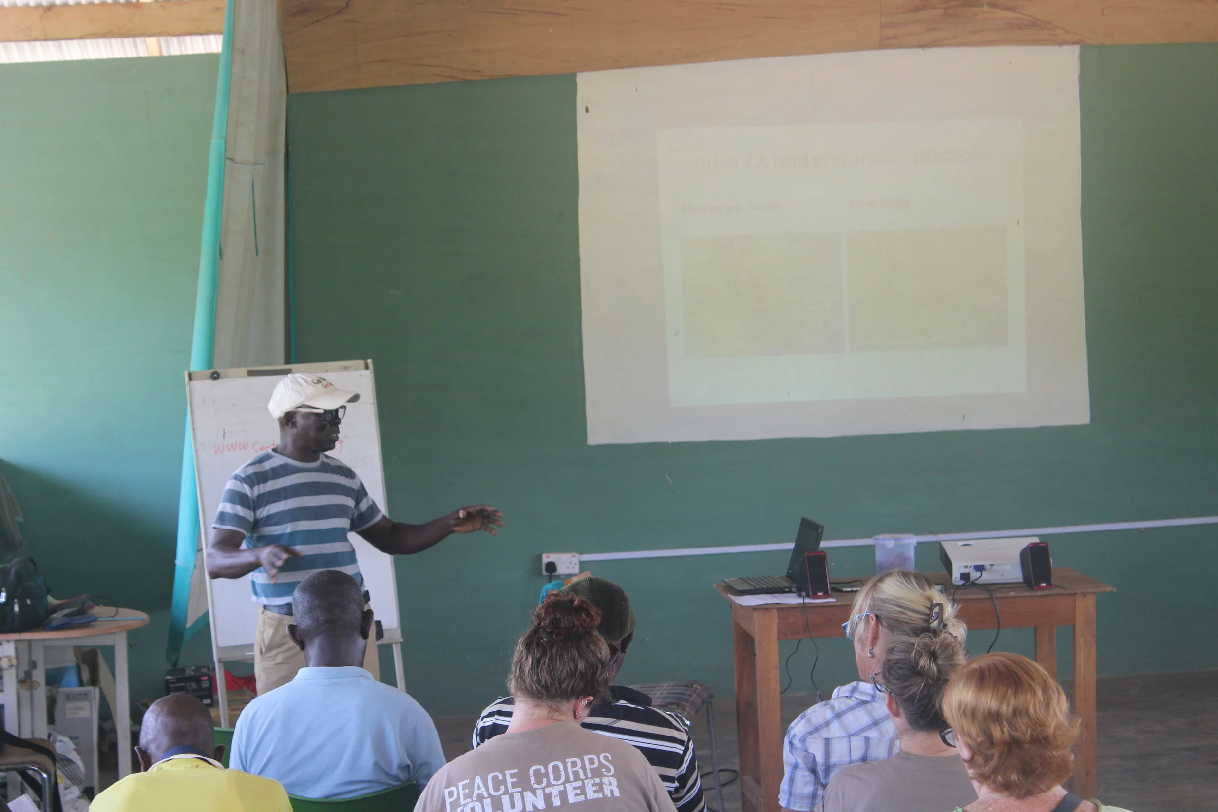 PEACE CORP VOLUNTEERS (PCV) AND  GHANAIAN COUNTERPARTS