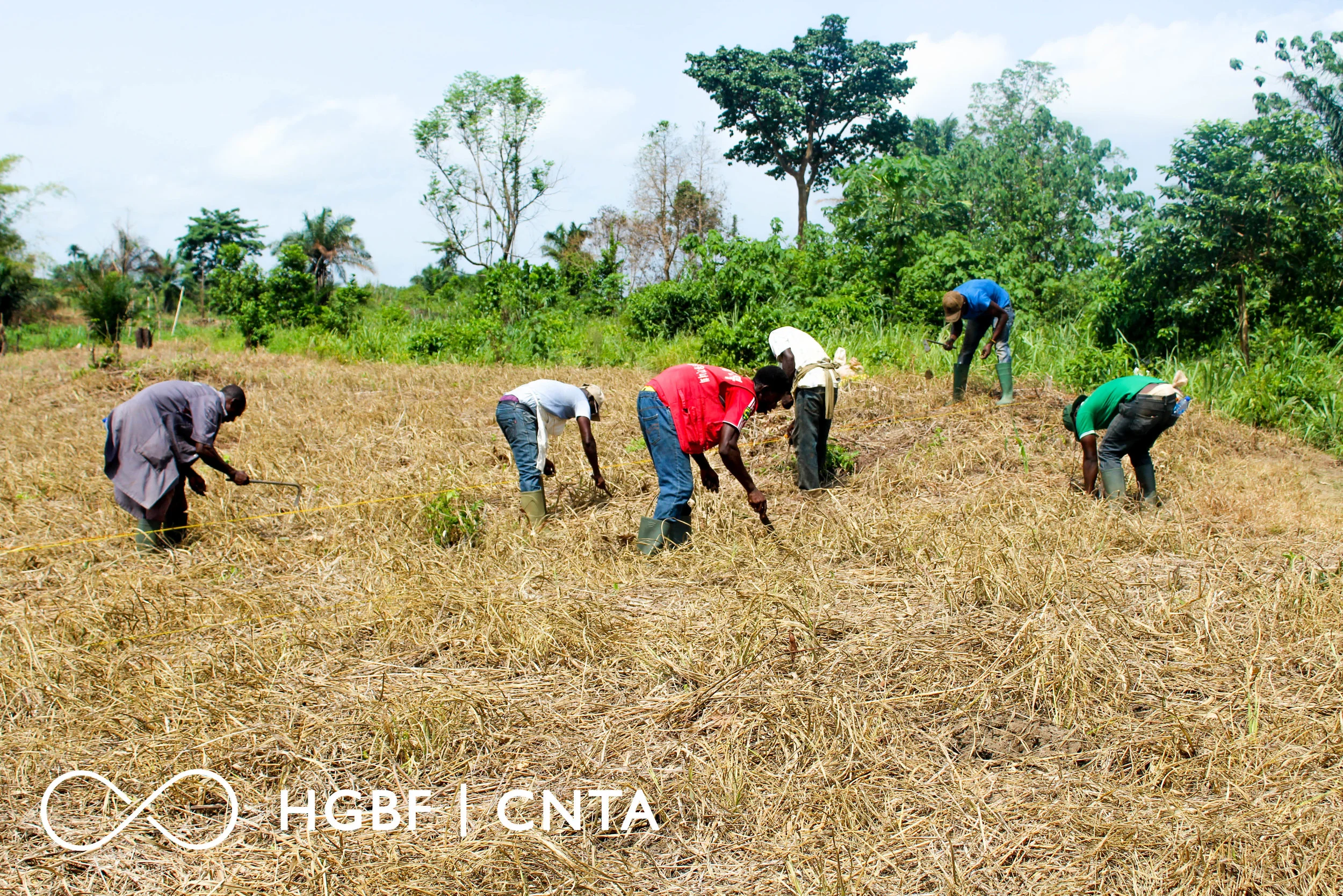 TEAM HGBF|CNTA ASSISTING A FARMER