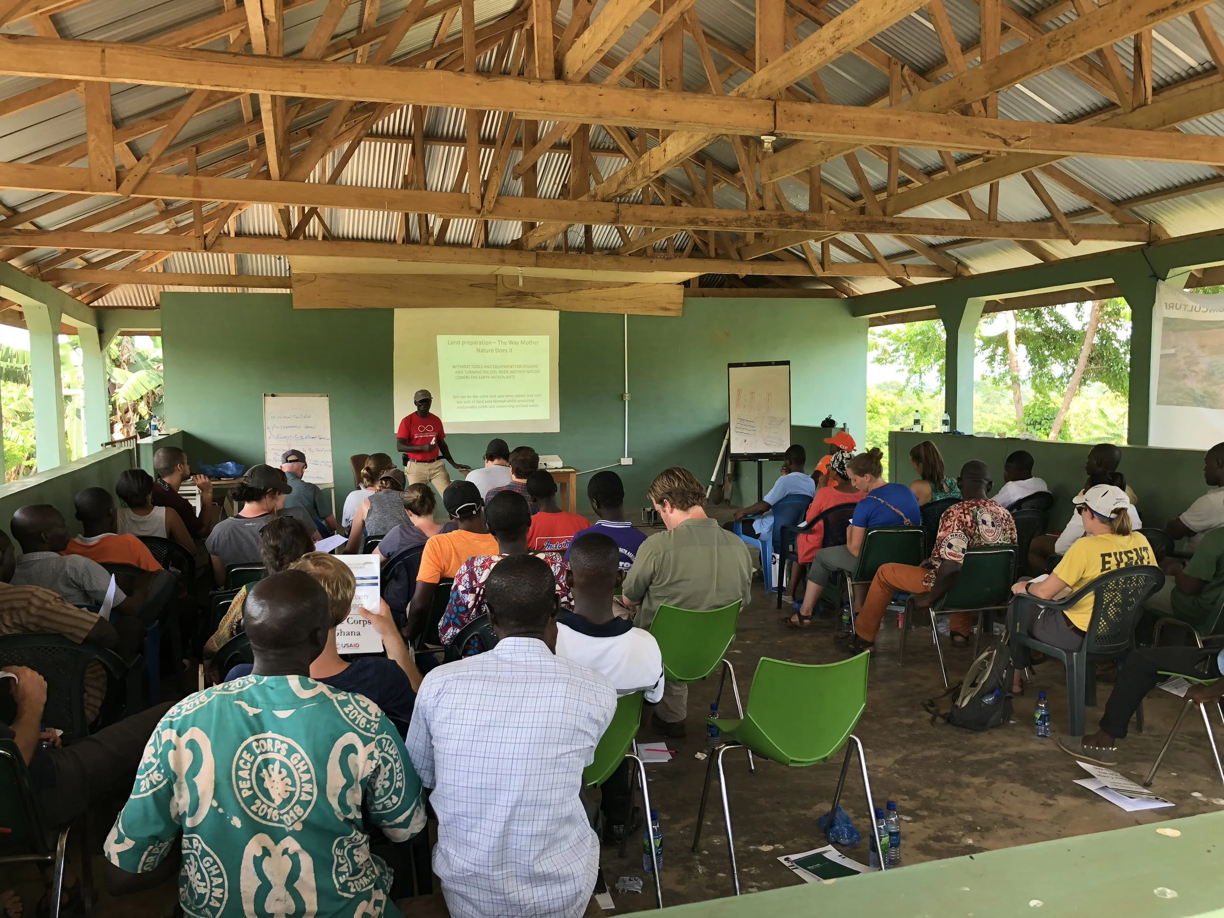 CONSERVATION AGRICULTURE TRAINING FOR PEACE CORP VOLUNTEERS AND THEIR COUNTERPARTS