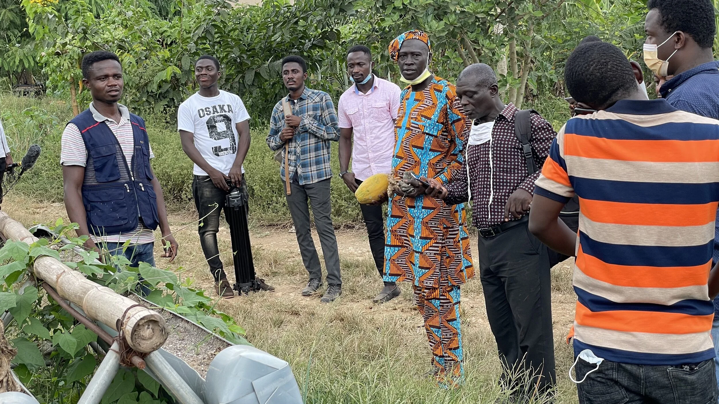 One day exposure visit for 180 students from the University of Cape Coast 