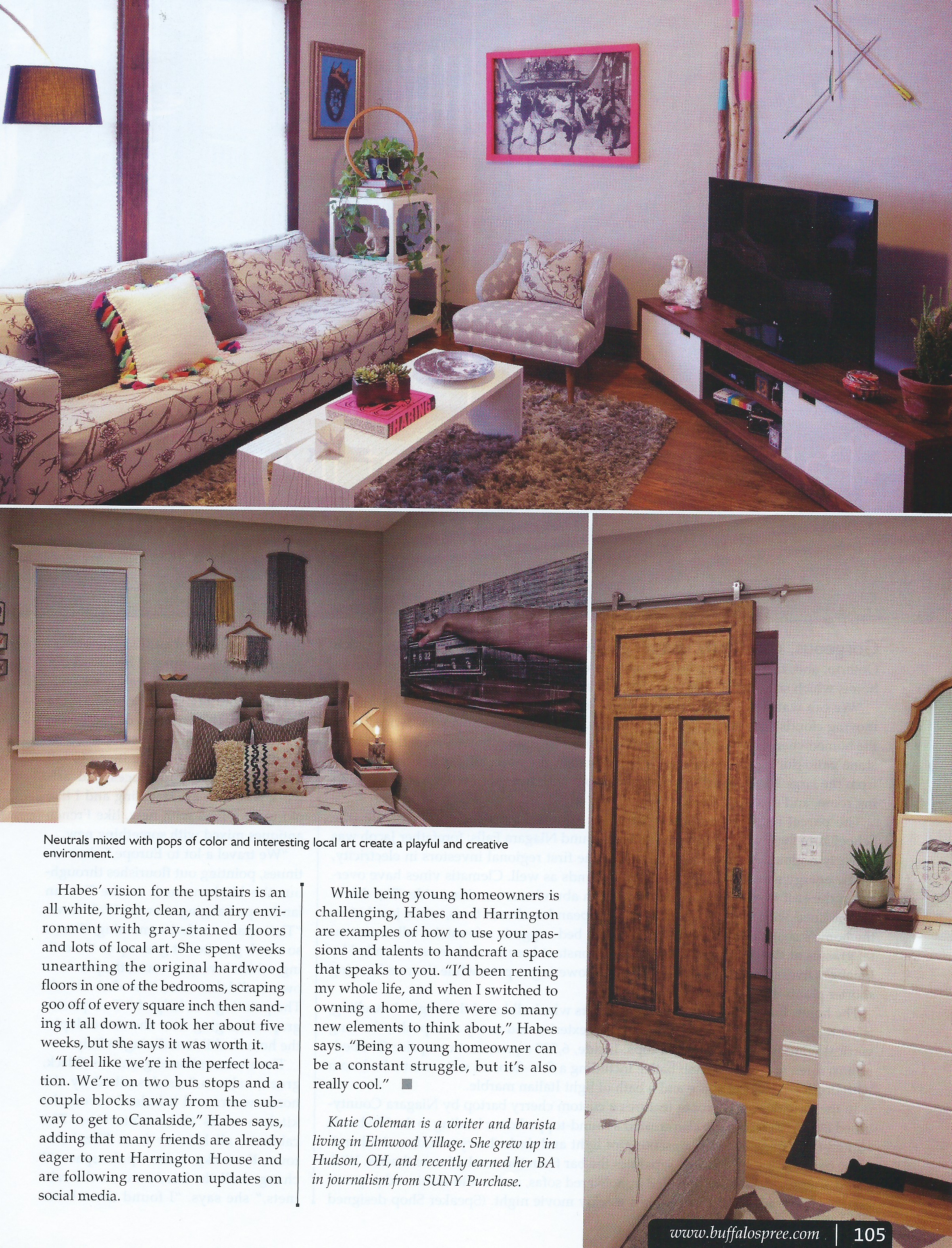 Buffalo Spree Magazine - Home Feature