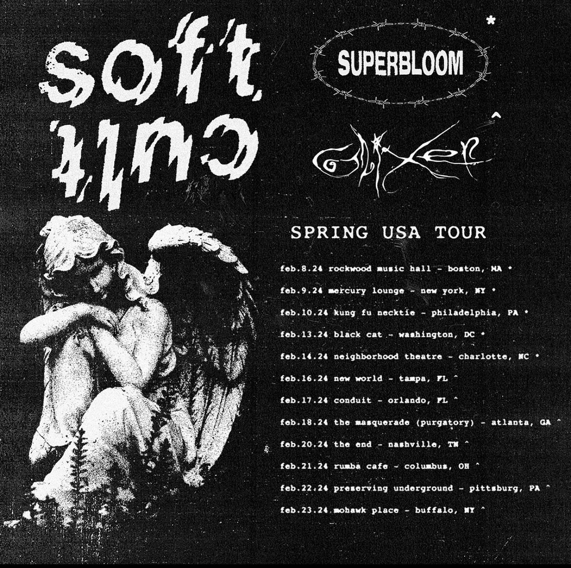 Softcult&rsquo;s spring tour is coming up FAST! Tickets on sale now!!