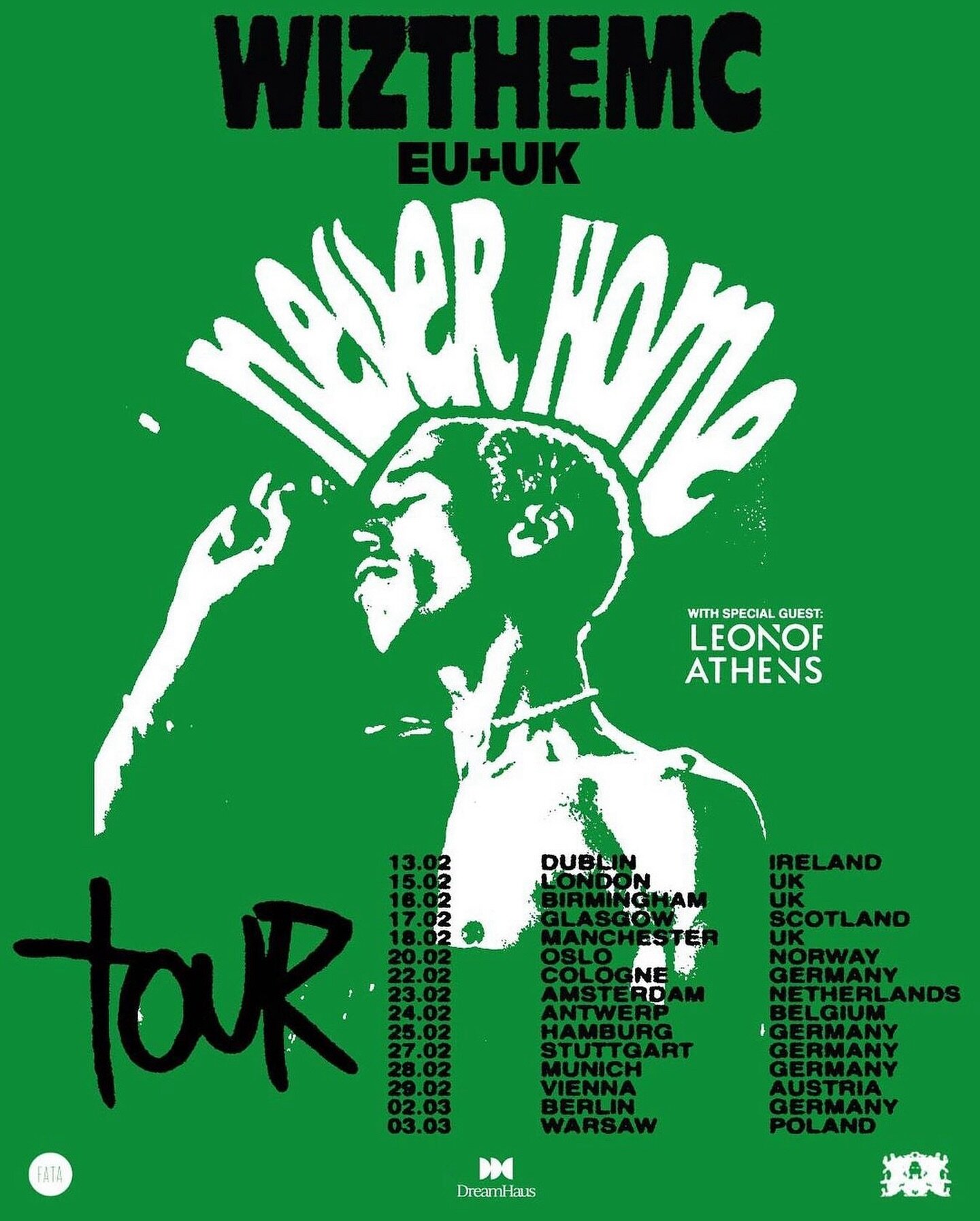 WIZTHEMC &amp; Leon of Athens are gearing up for tour next week in the EU/UK! Get your tickets now!