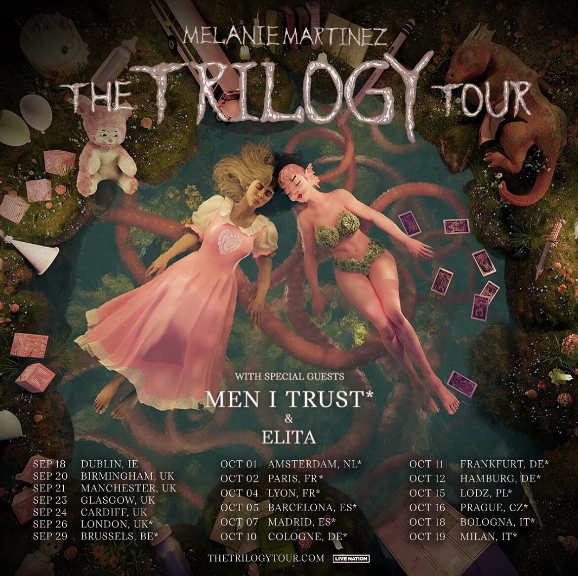 Elita will be joining Melanie Martinez this fall!