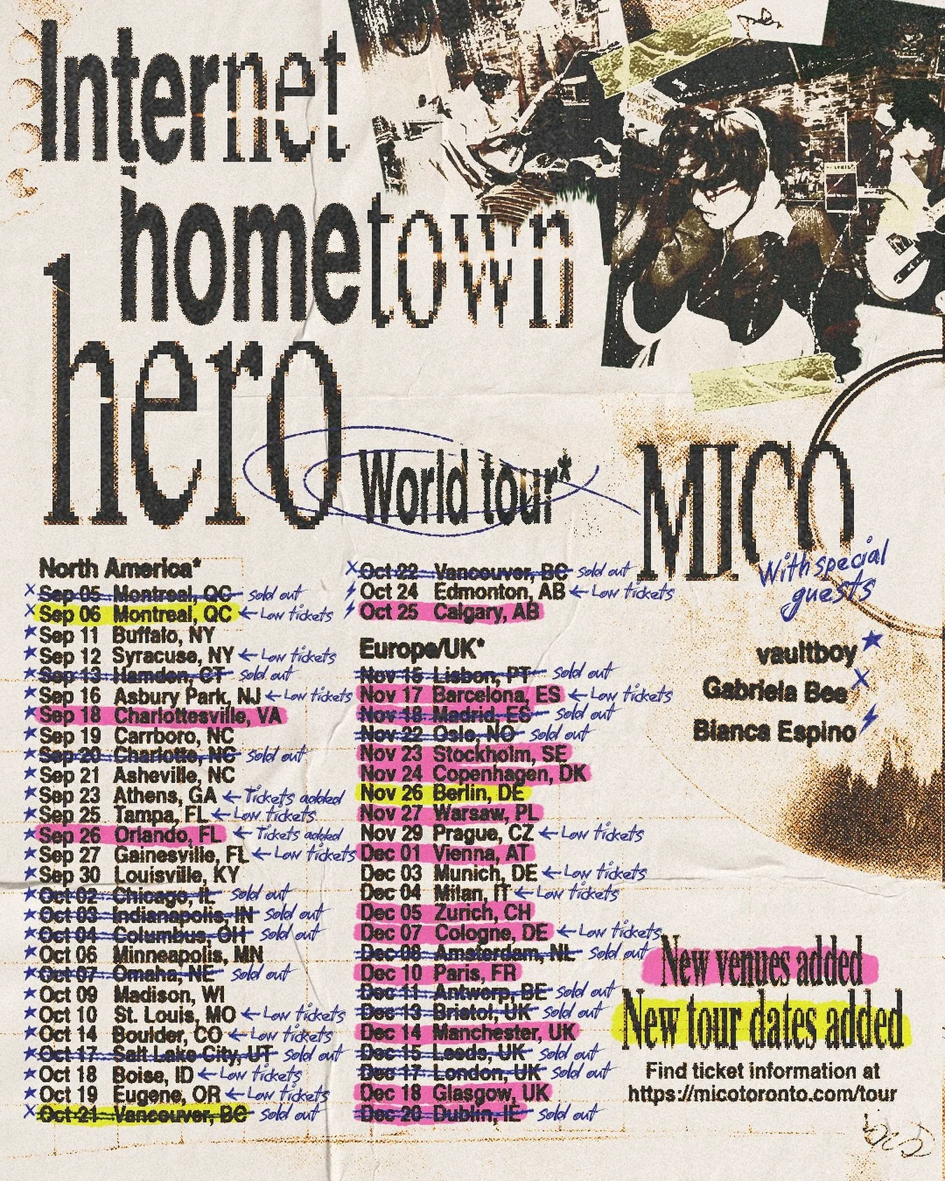 Catch @vaultboy out with @micotoronto this fall!