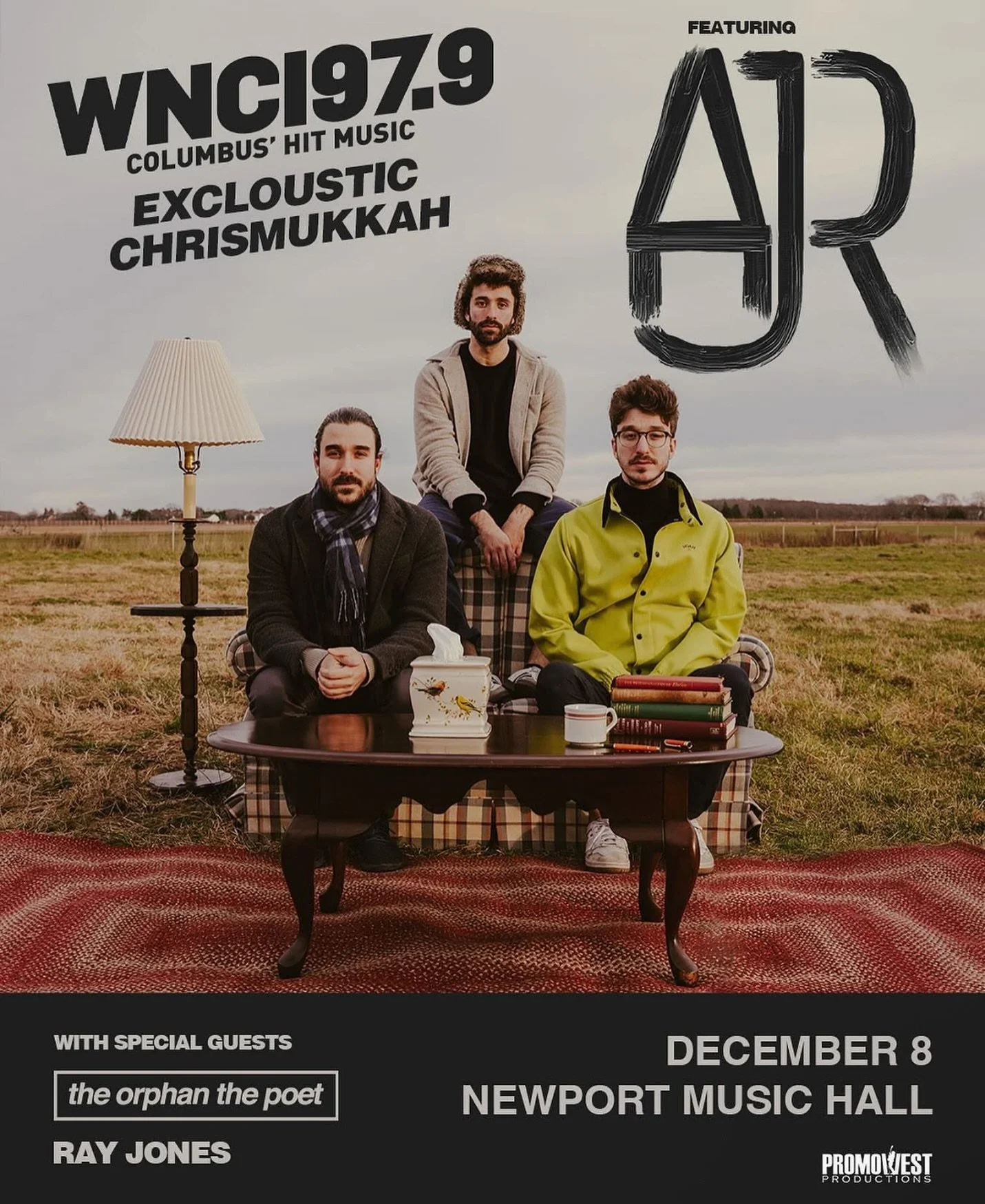 Catch @totpband with AJR at Newport Music Hall next month!