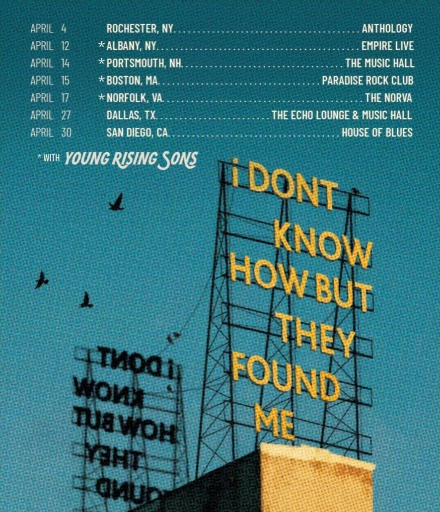 @youngrisingsons will be joining @idkhow on the road this spring!