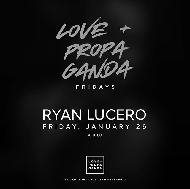 This Friday I&rsquo;ll be at @love_propaganda 12-2a