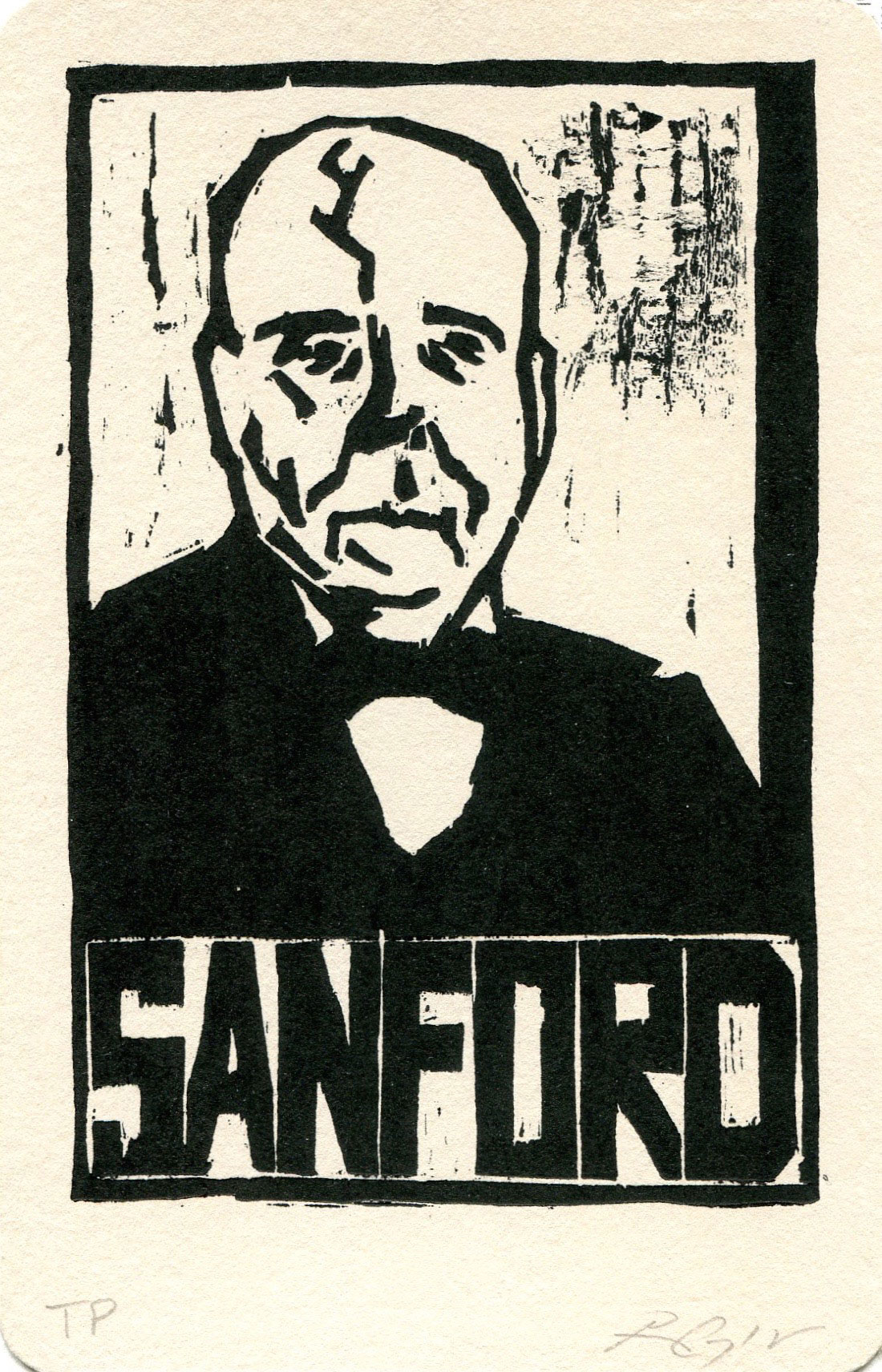 Sanford, Heroes of the Southland 2016, 3.75”x5.75”