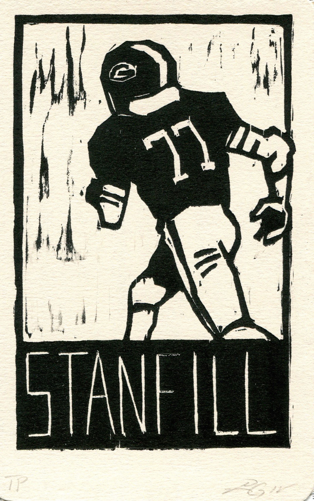 Stanfill, Heroes of the Southland 2016, 3.75”x5.75”