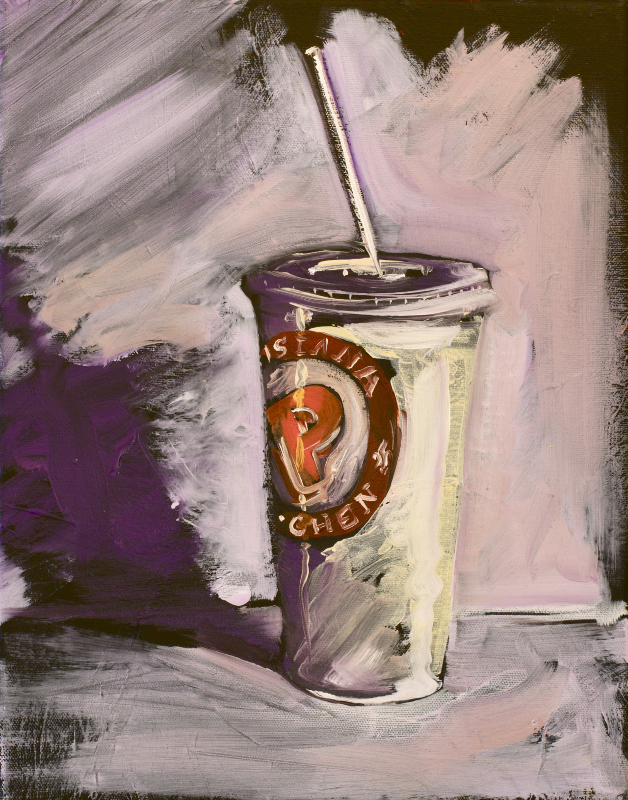 Popeyes Cup (For Bo) 2013 11”x14”