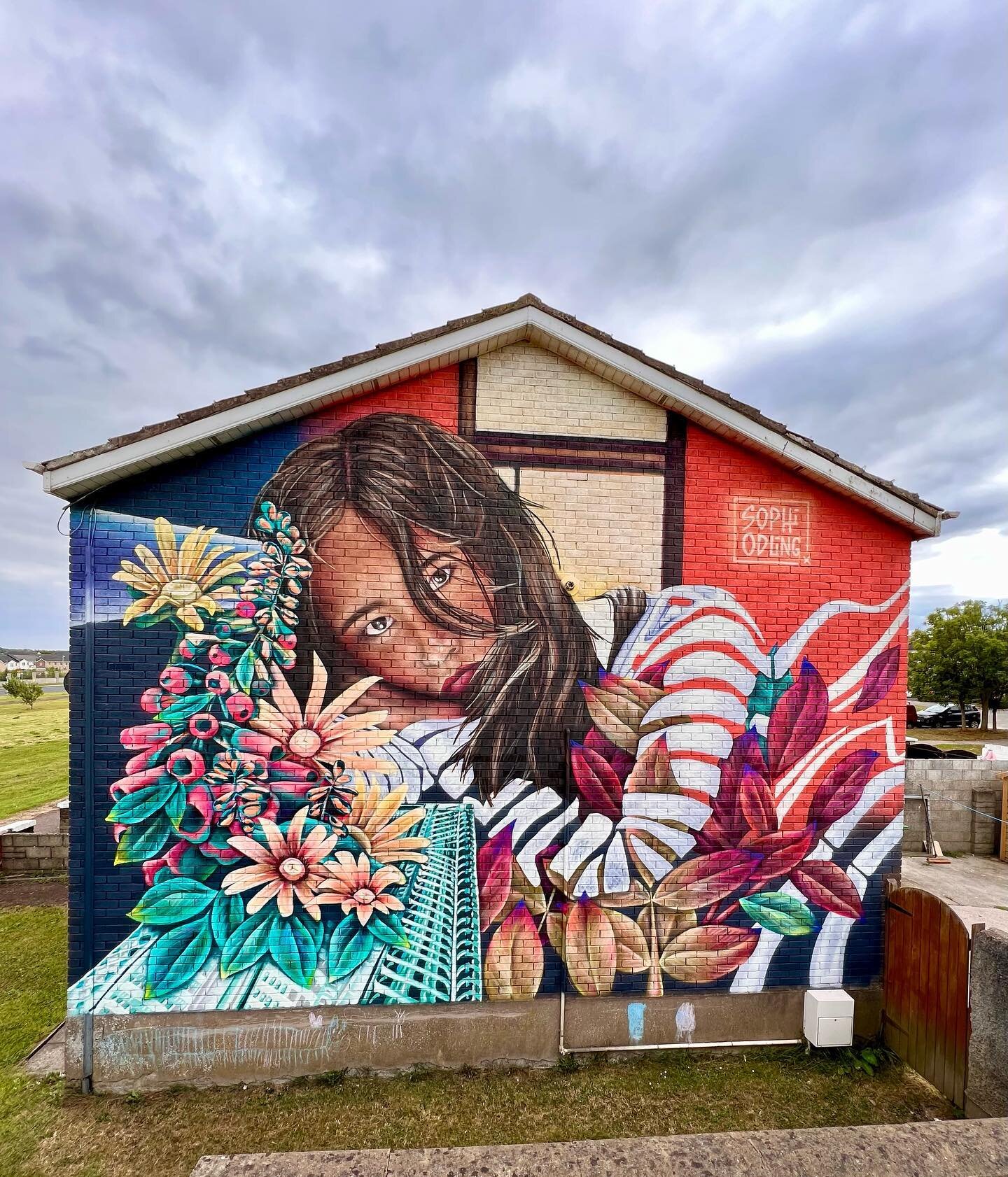 &lsquo;Rise&rsquo;

Finished piece for @waterfordwalls located on the home of a gorgeous family in Ballybeg, Waterford Ireland 🇮🇪 definitely missing this spot already ☀️

Best fun, festival crew and fam of artists 🤍 
So many new friends, memories 