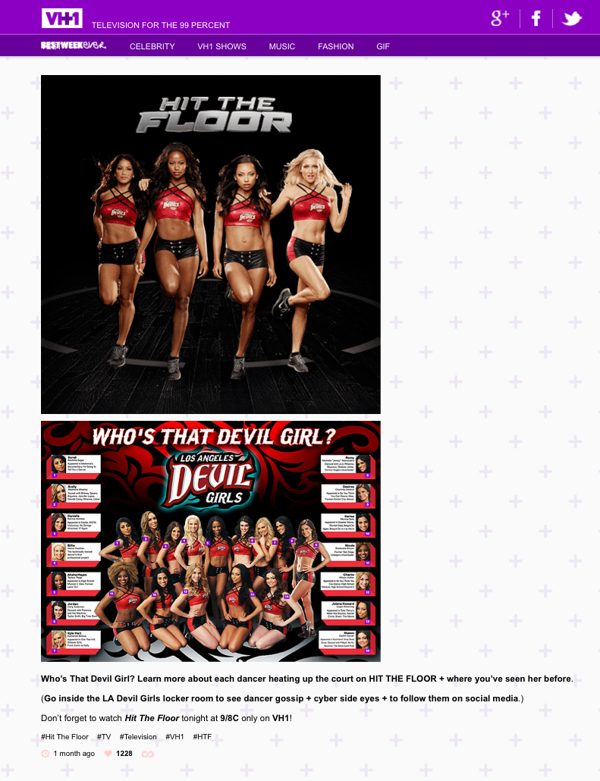 Hit The Floor Adam Vohlidka