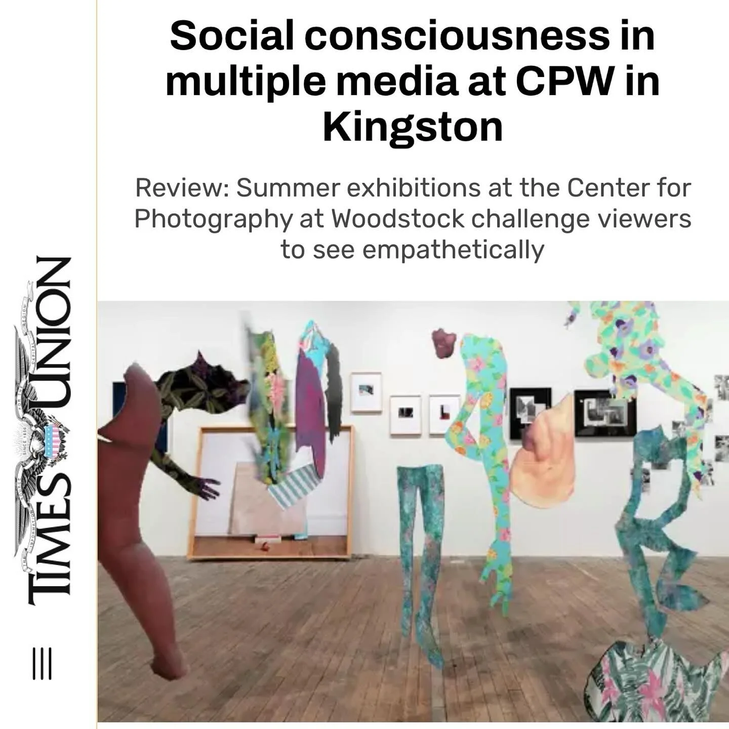Thanks @matt_moment for this all -encompassing, thoughtful piece about @cpw_kingston Summer shows. 

#LarryFink #TheRose .  #linkinbio 

Cc @cpw_kingston @sisterscommunications