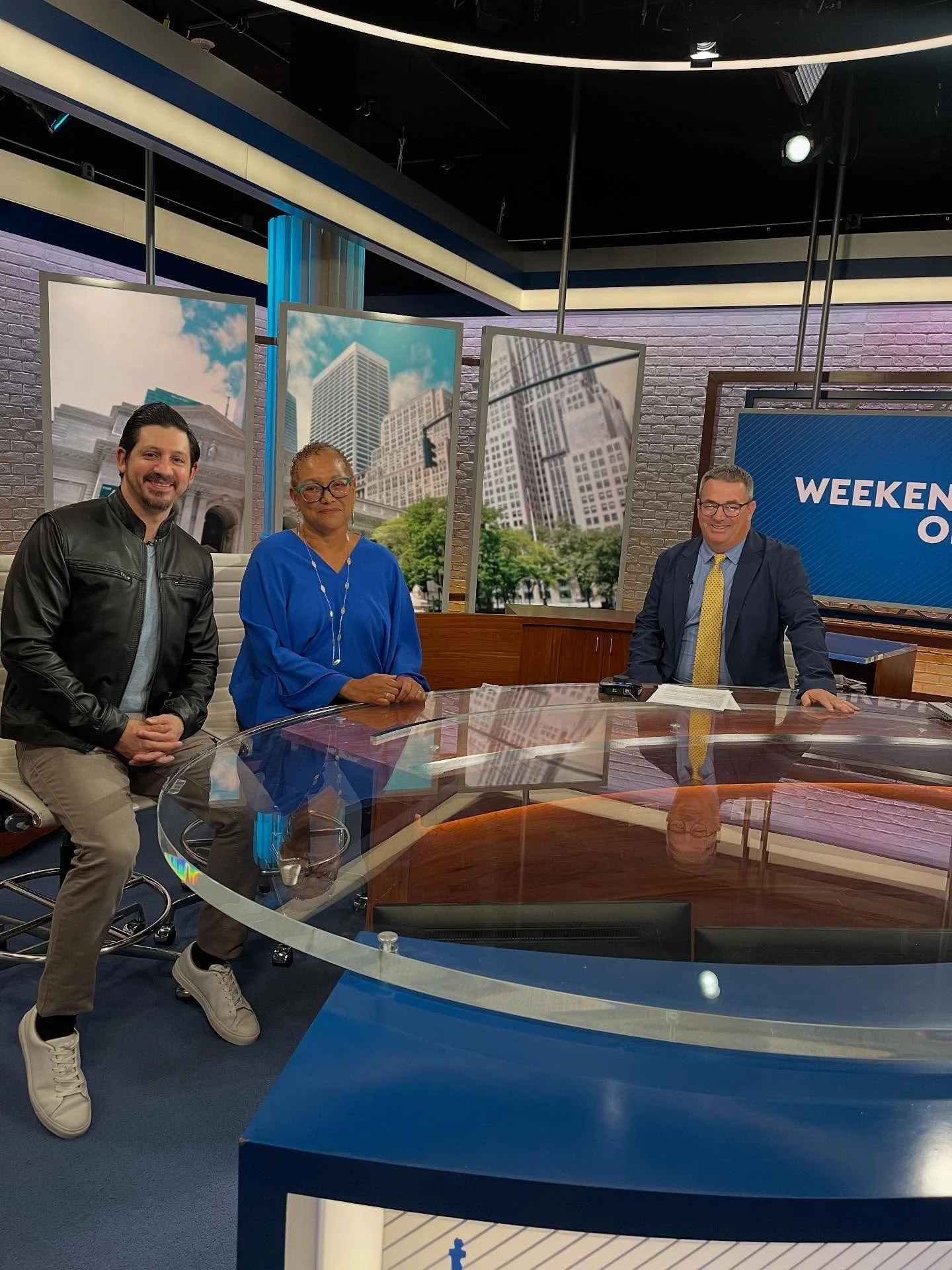 Thanks @rogerclark41 for speaking with @xtinanorman  @Diego.Aguirre.actor @mothstories this AM about all things storytelling and the upcoming NYC MainStage on 10/24 at @elmuseo.  Check out the interview throughout the day today  on @ny1 .  #linkinbio