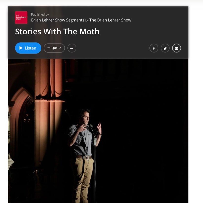 Great job, @thekatetellers! And thanks @brianlehrershow @wnyc @maircroke for having her on to talk about storytelling and next week&rsquo;s @mothstories MainStage at @nyuskirball on 3/20- limited tix still available. #linkinbio #worldstorytellingday