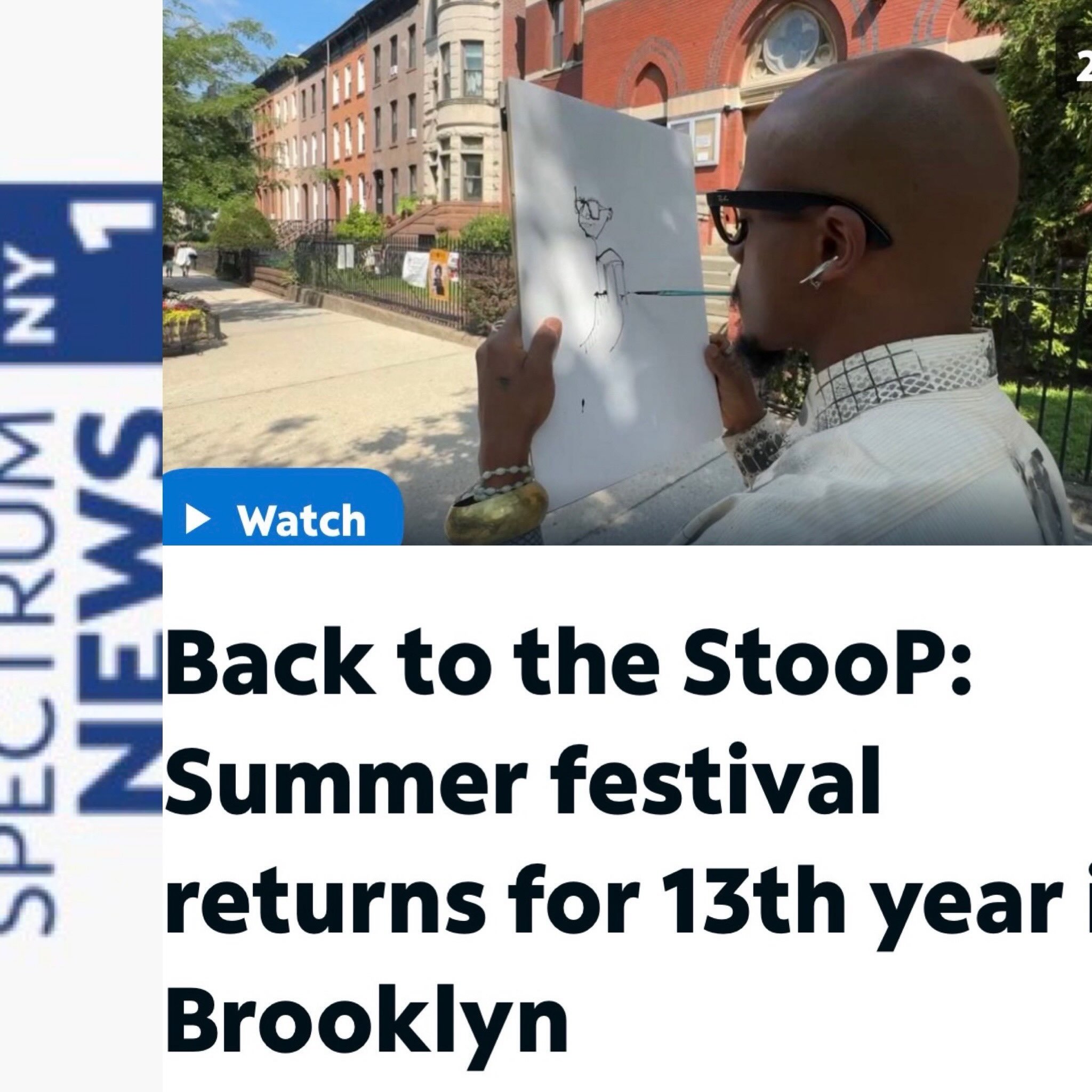 Thanks @rogerclark41 @ny1 for this segment about @stoopsbedstuy - #linkinbio