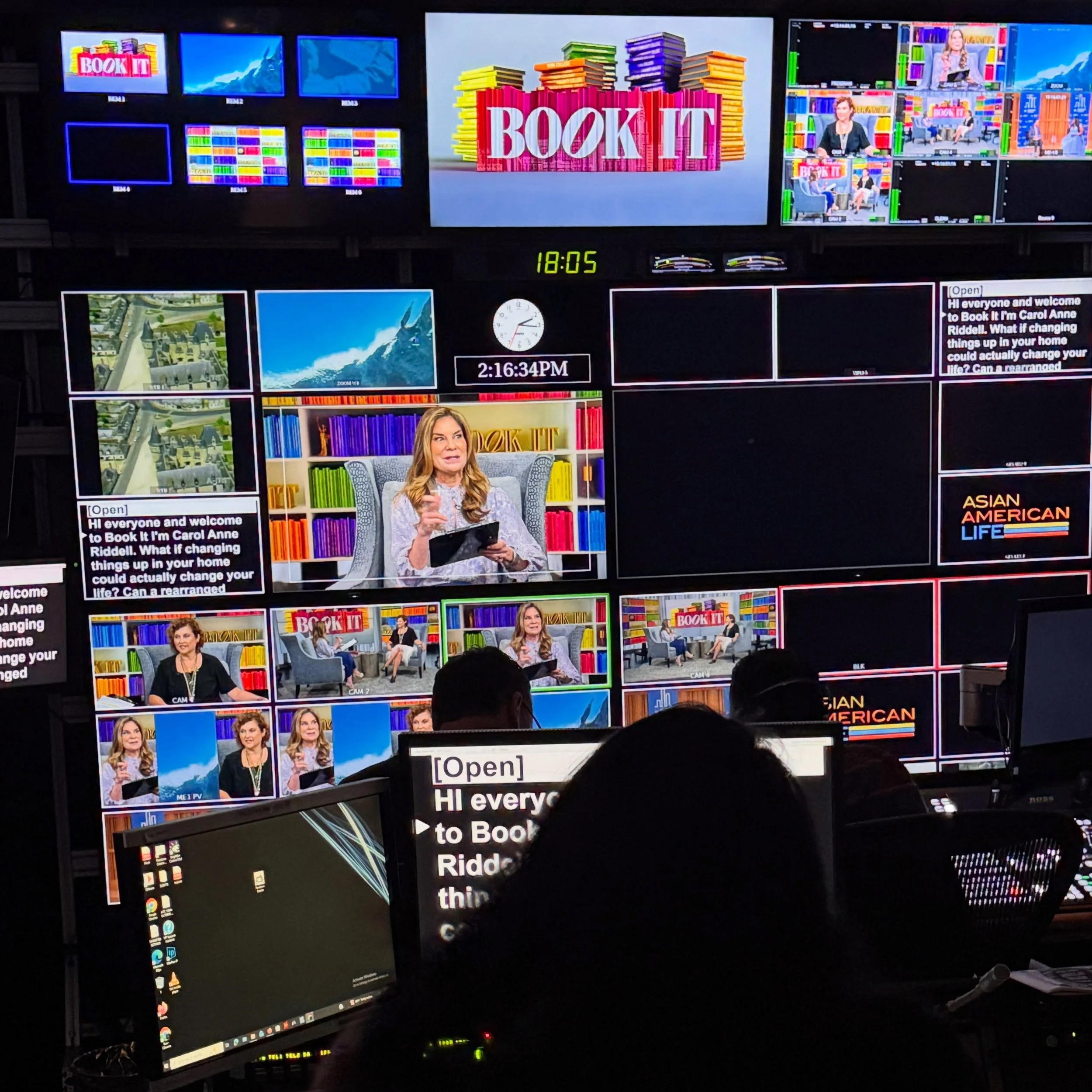 Coming soon- @olganaiman on @cuny.tv @bookittv .  Thanks @carolanneriddell !