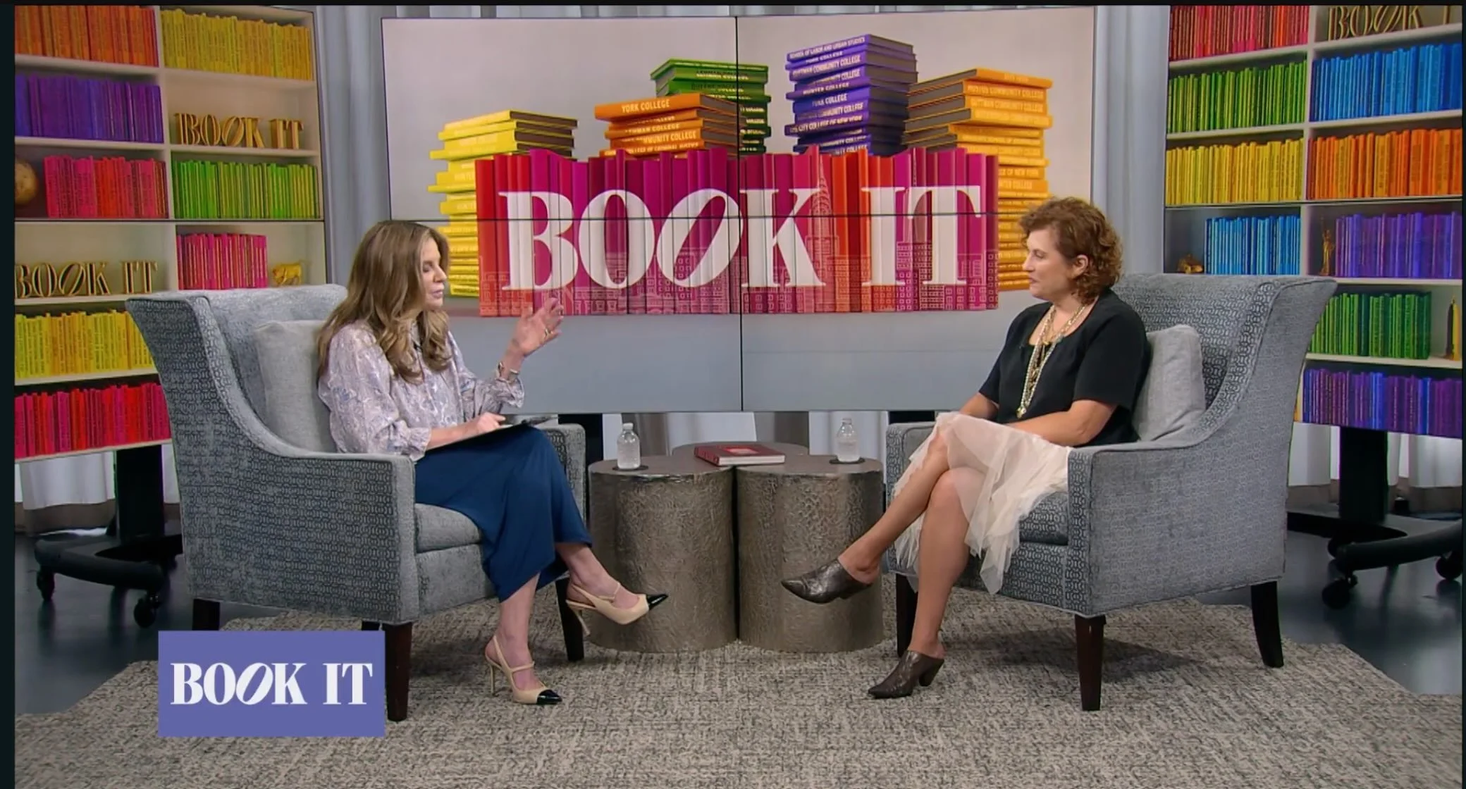 Thanks @carolanneriddell @cuny.tv #bookit for having @olganaiman #spatialalchemy on the show to talk about the transformative power of intention and design. #linkinbio