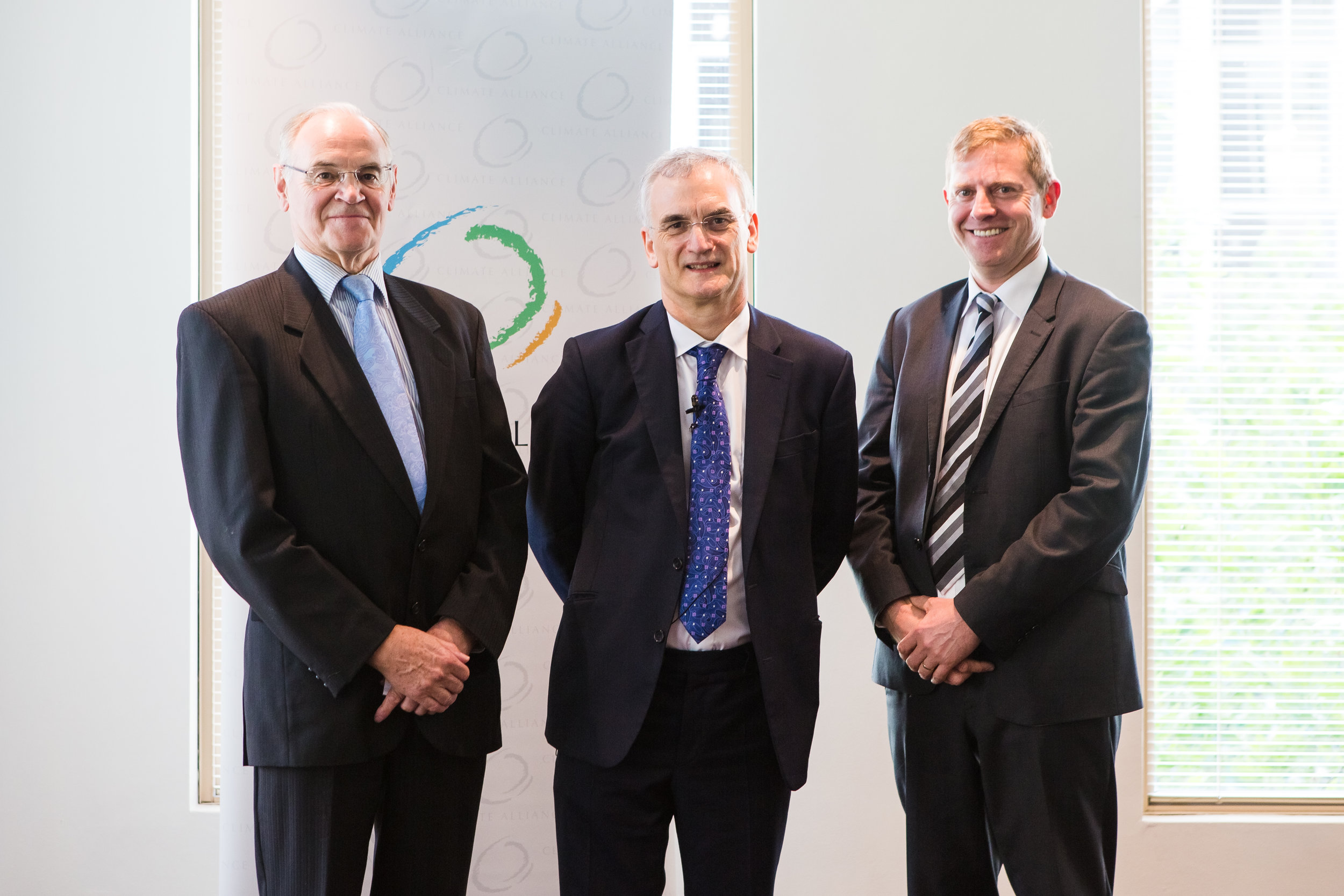 Ric Hallgren, Dr Paul Fisher and Turlough Guerin