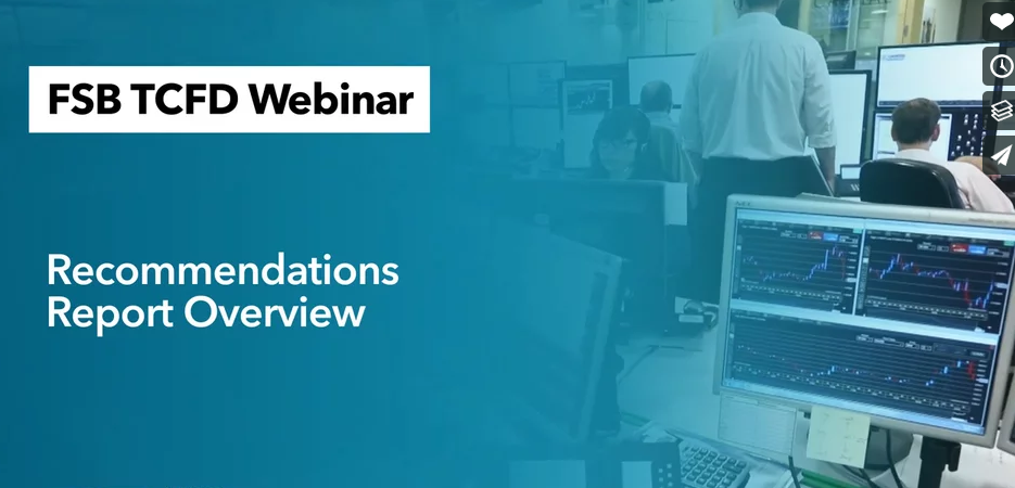 TCFD Recommendations Report Overview Webinar 24 January 2017