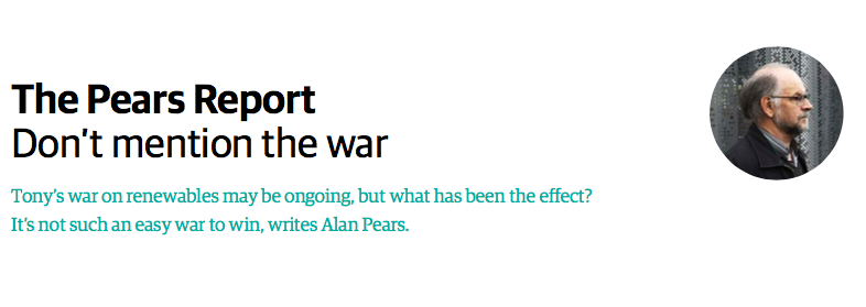 TONY Abbott did his best to kill off renewable energy when he was PM—and he’s still trying it seems. But it is interesting to look back at the consequences of his efforts. The war on renewables was meant to reduce electricity prices. But it has done the opposite—and a lot more......