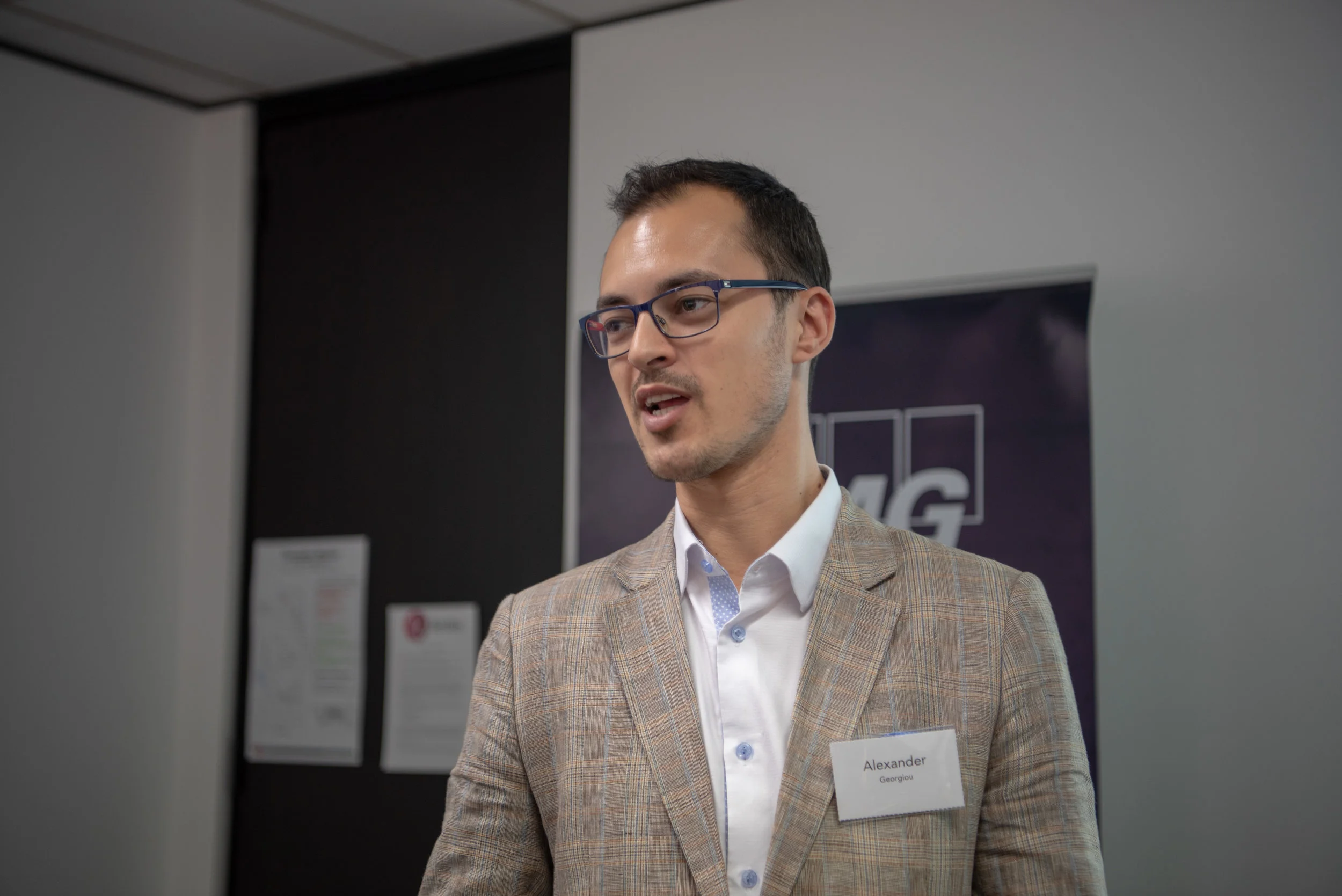  Innovator/Exporter of the Year 2018 - ShineHub, represented by Founder and Director Alex Georgiou. 