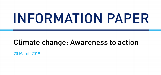 Climate change: Awareness to action | APRA