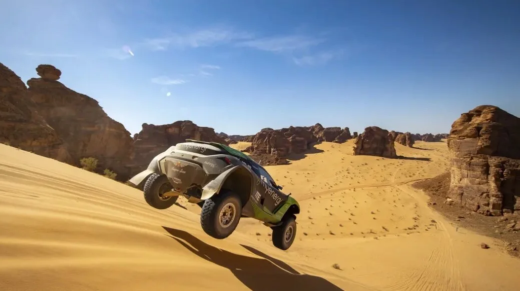 Rosberg and Button face off at Extreme E Desert X Prix - in pictures | The Guardian