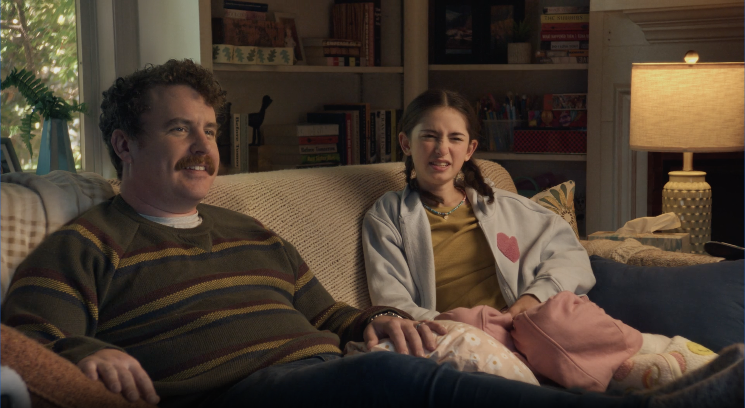 Scott Watson starring as a nostalgic dad in the Peacock commercial