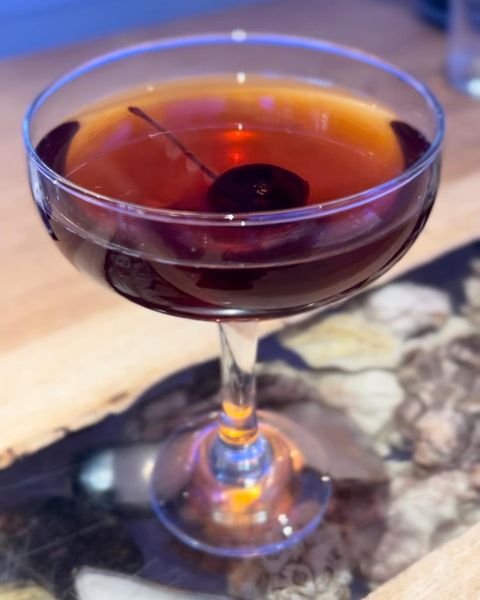 Whiskey &amp; Oyster's Triple Cherry Martini