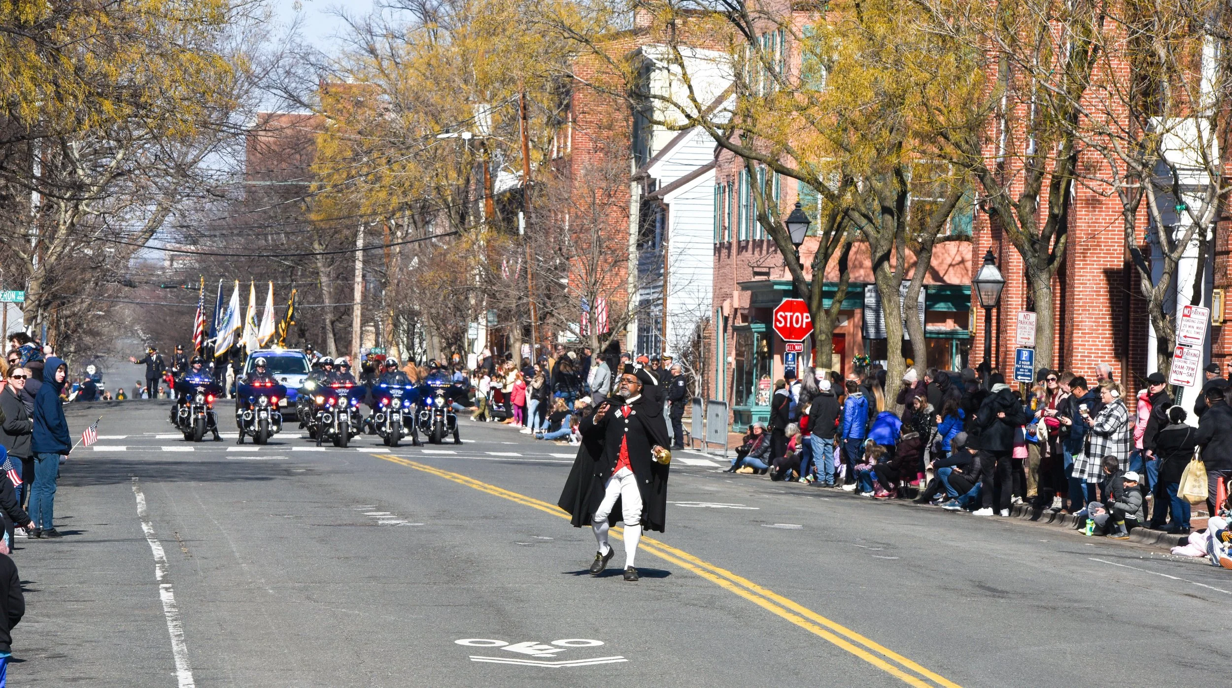 Town Crier and Motorcycle escort 2024 .jpg