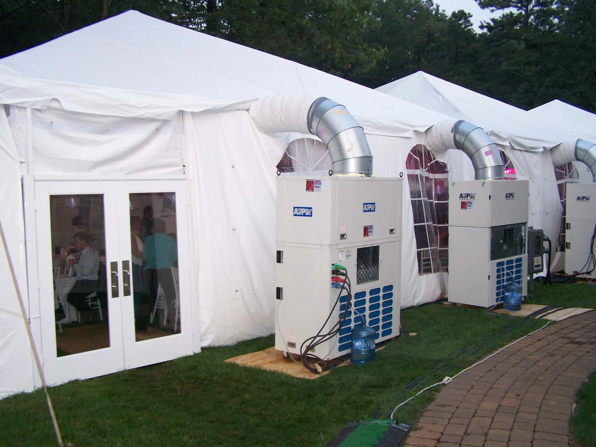 Tent Air Conditioning, Heating, &amp; Power