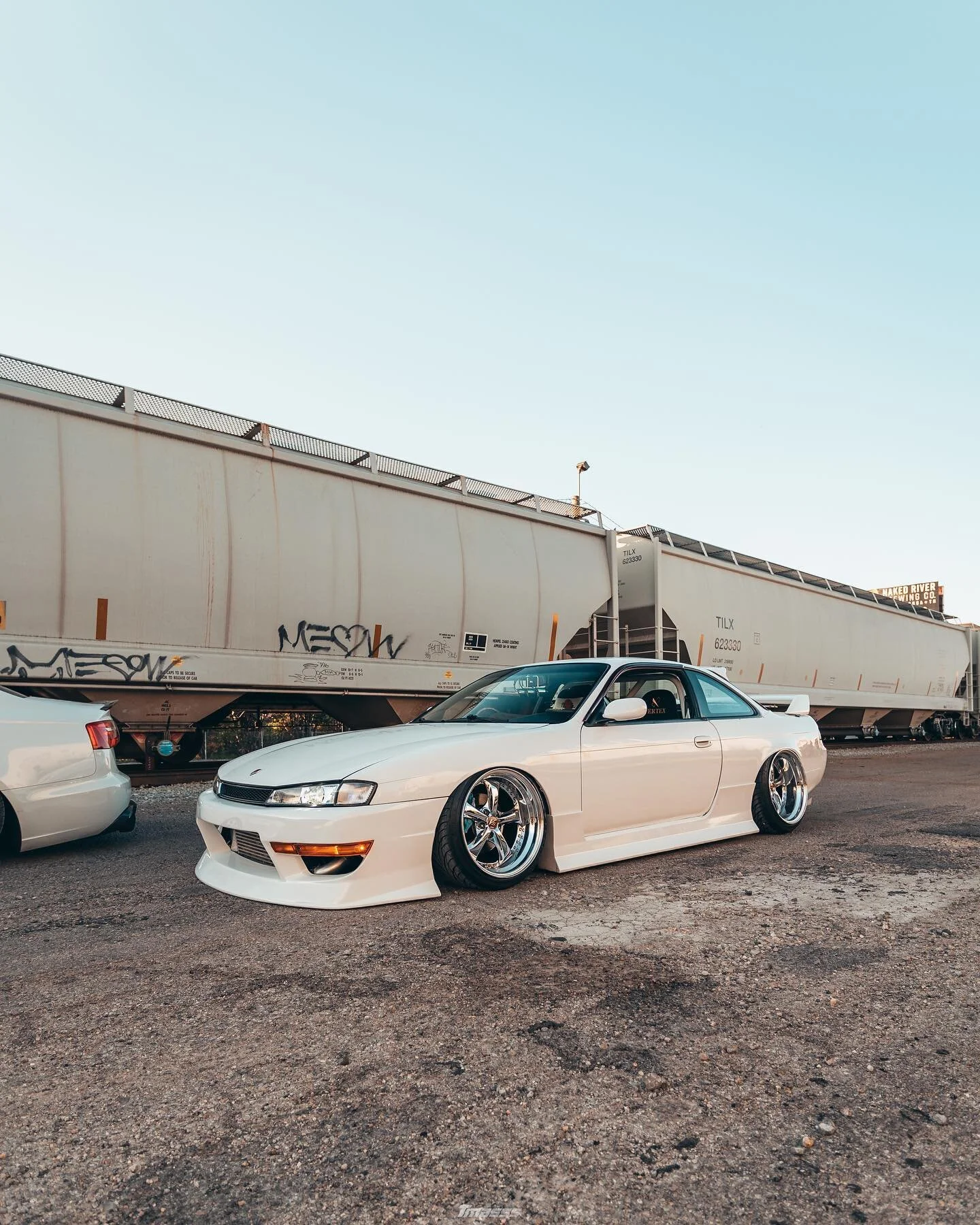 Hotboi. @teamumar ft @stanceshopryan 
#tmasssphoto #s14 #vskf #workwheels #stancenation #vertex #violentclique #nissan #240sx